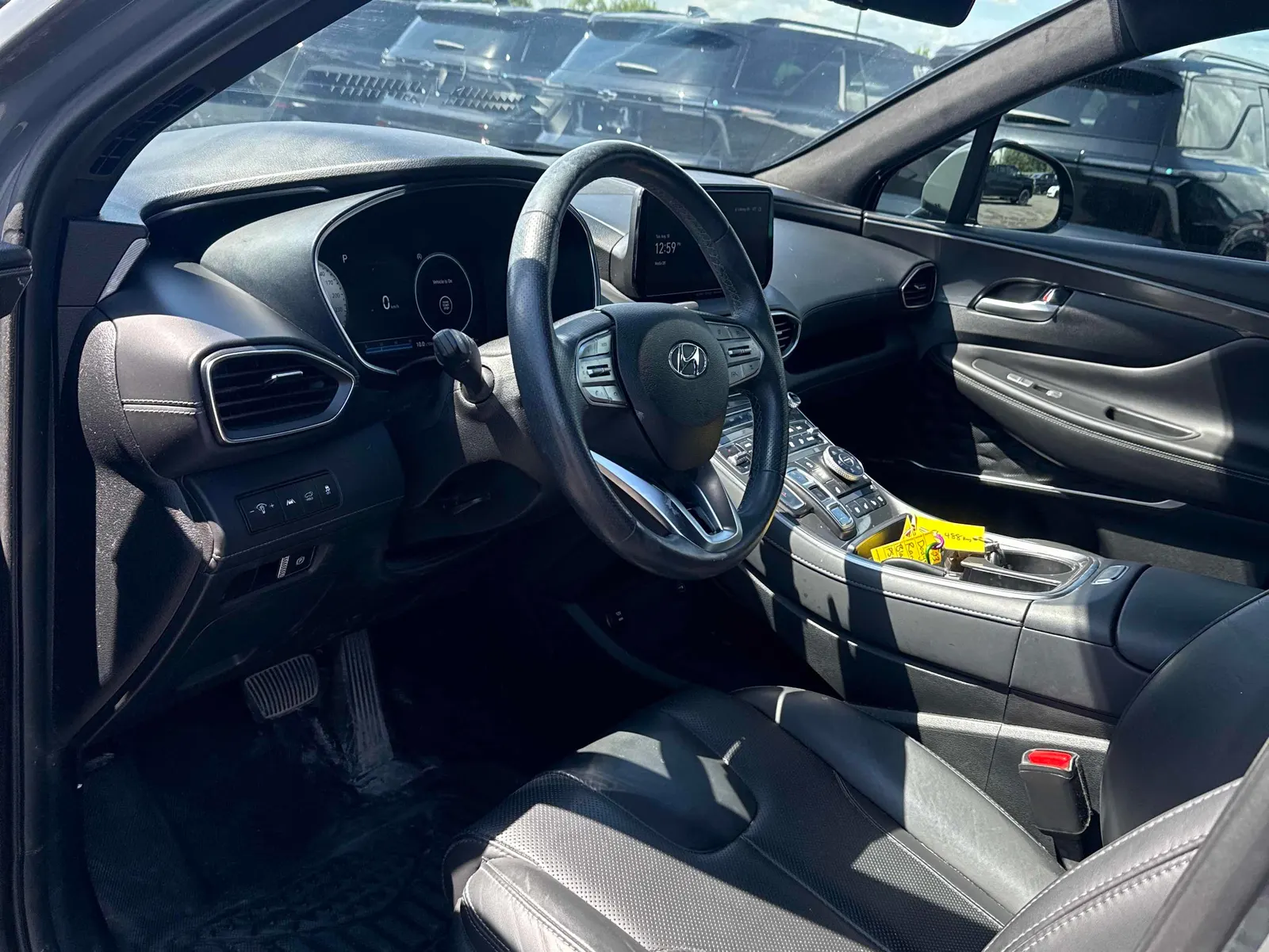 Interior driver side