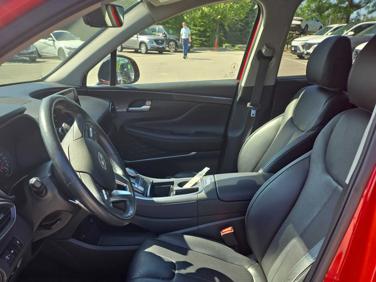 Interior driver side