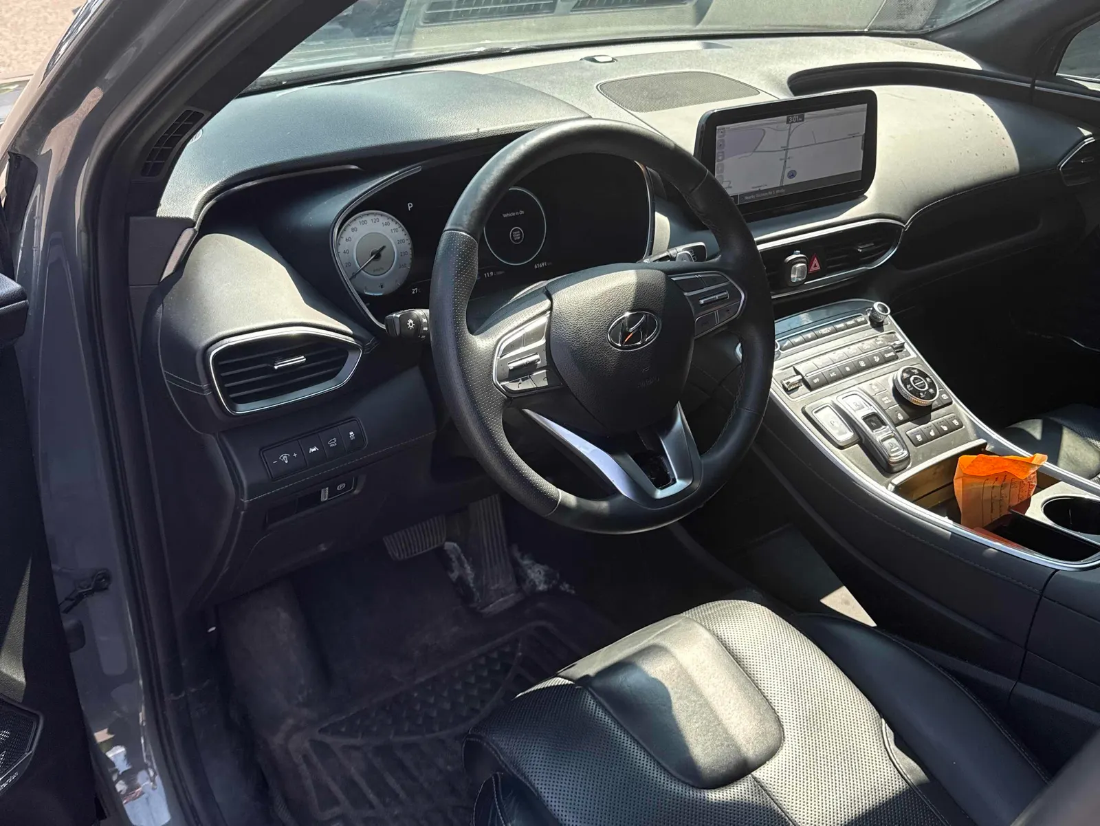Interior driver side