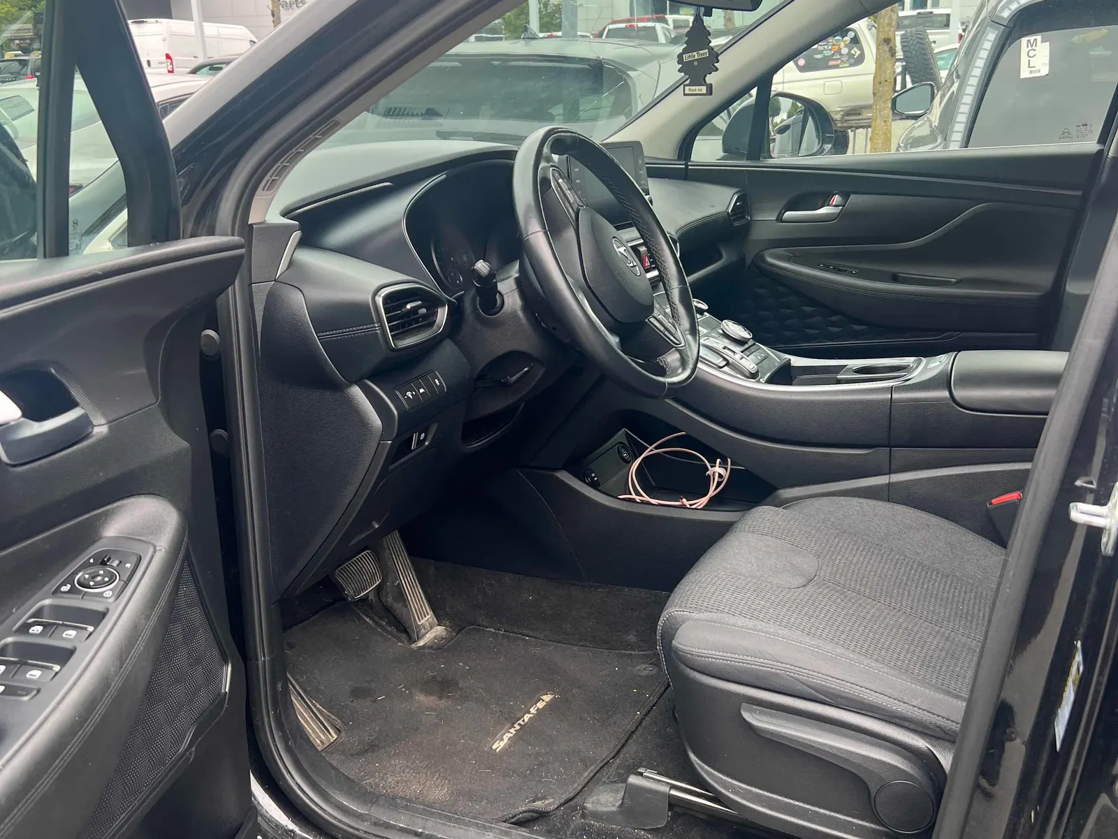 Interior driver side