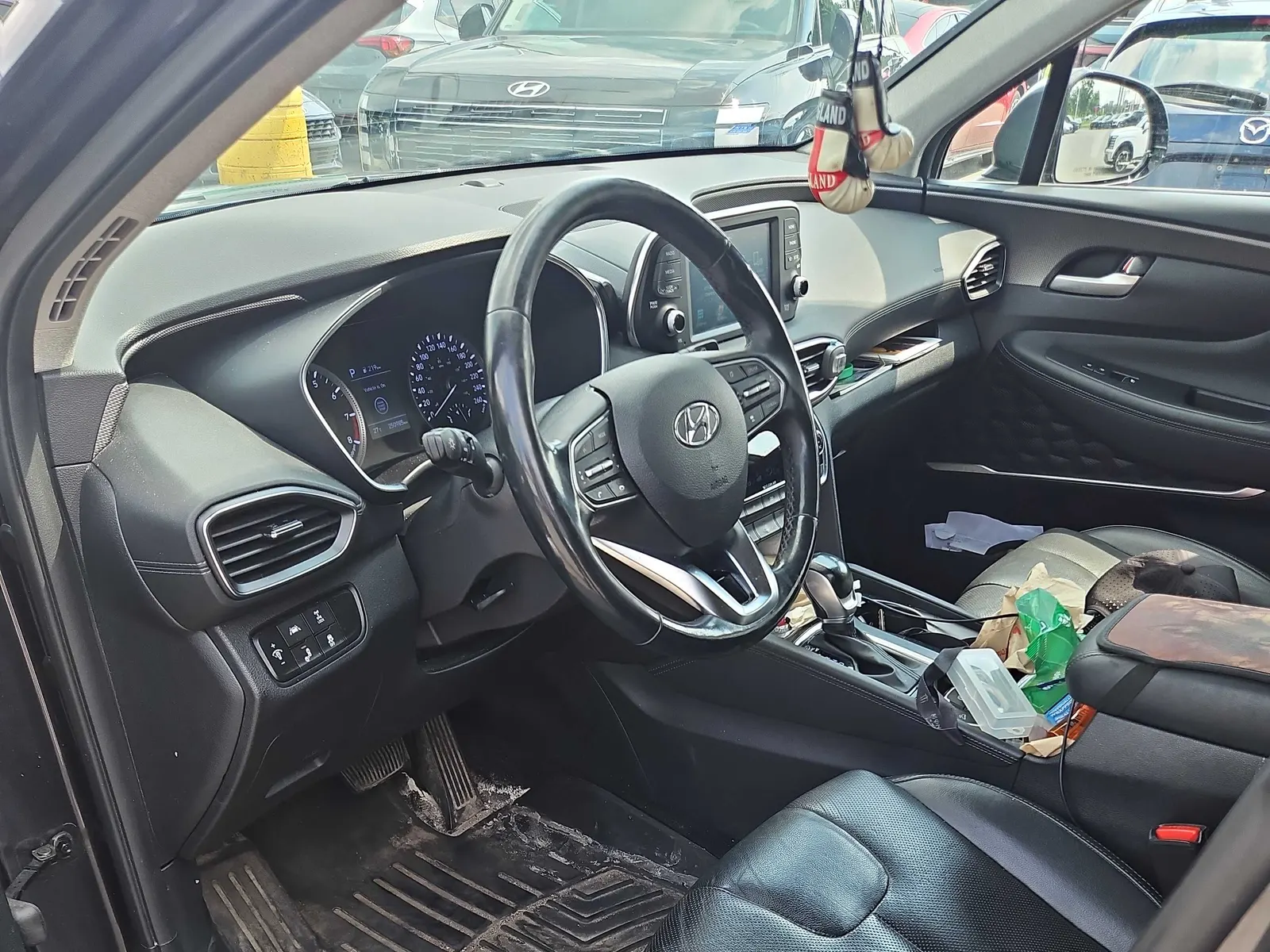 Interior driver side