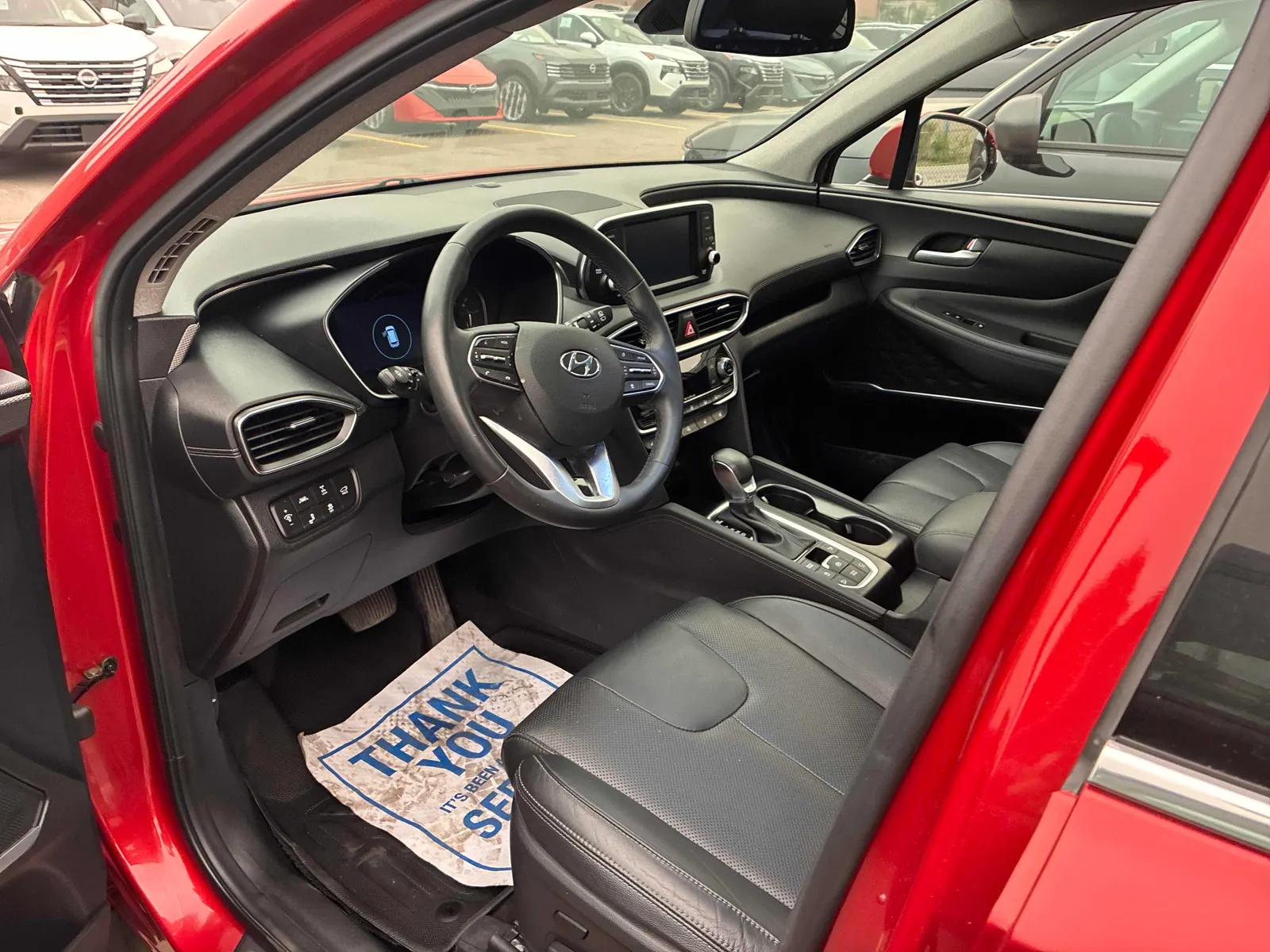 Interior driver side