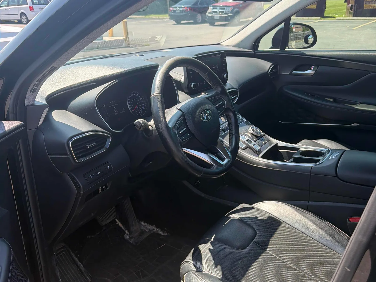 Interior driver side