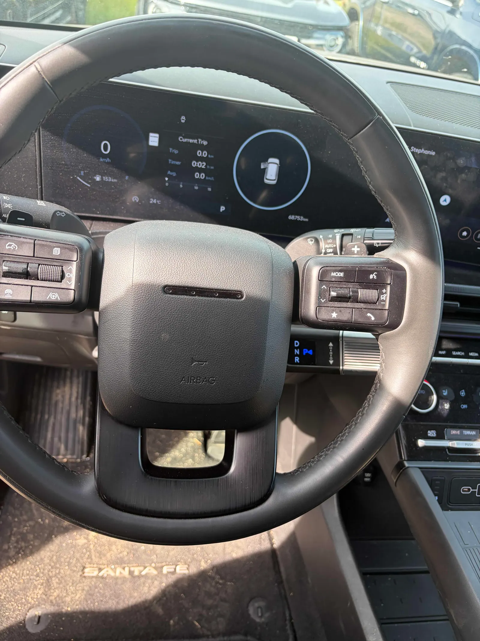 Interior driver side