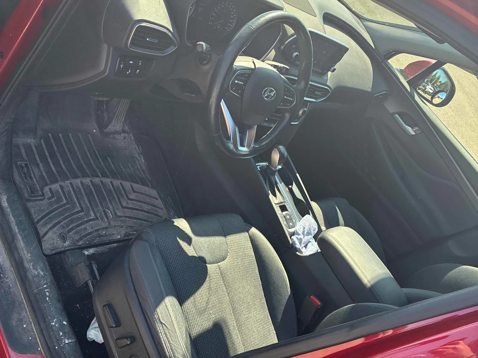Interior driver side