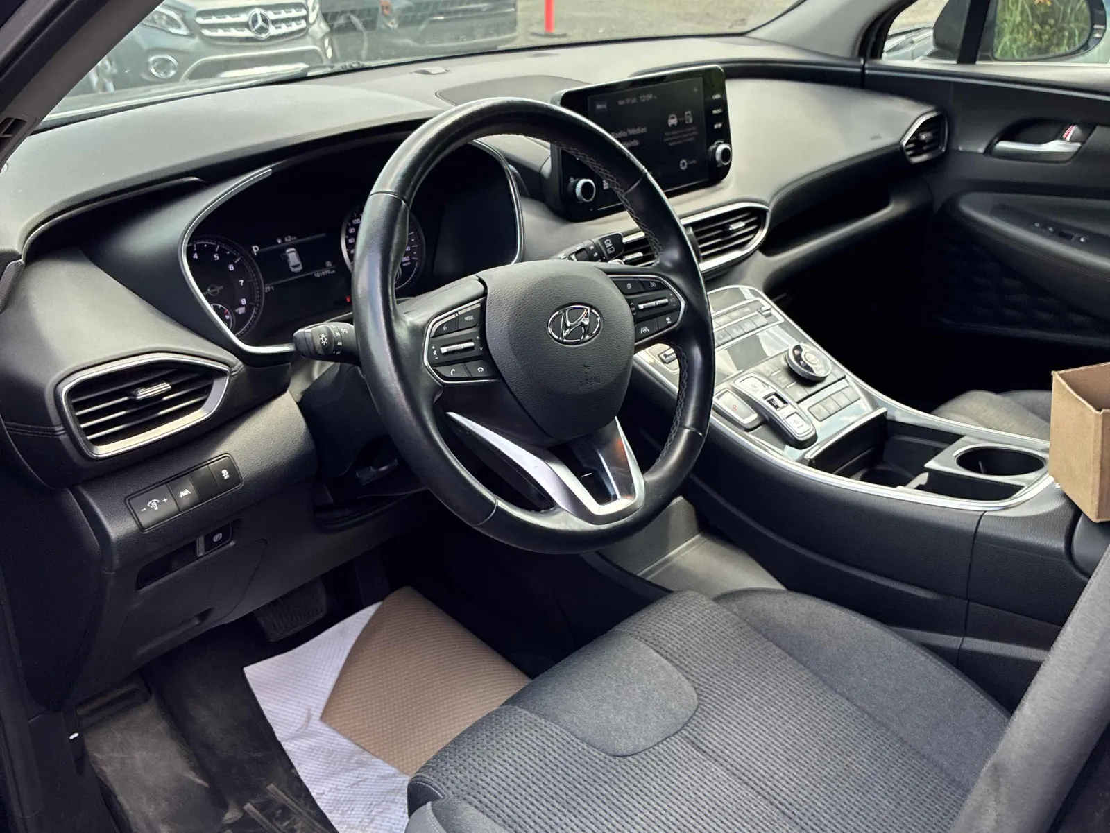 Interior driver side