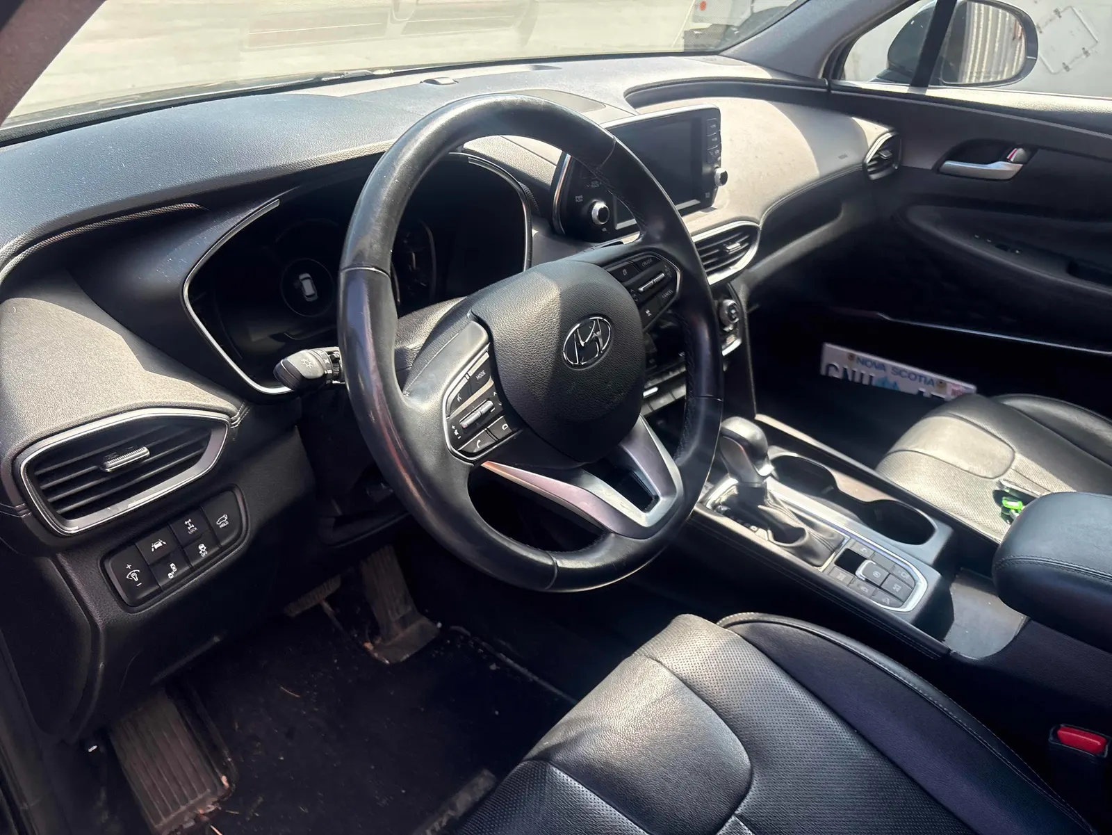 Interior driver side