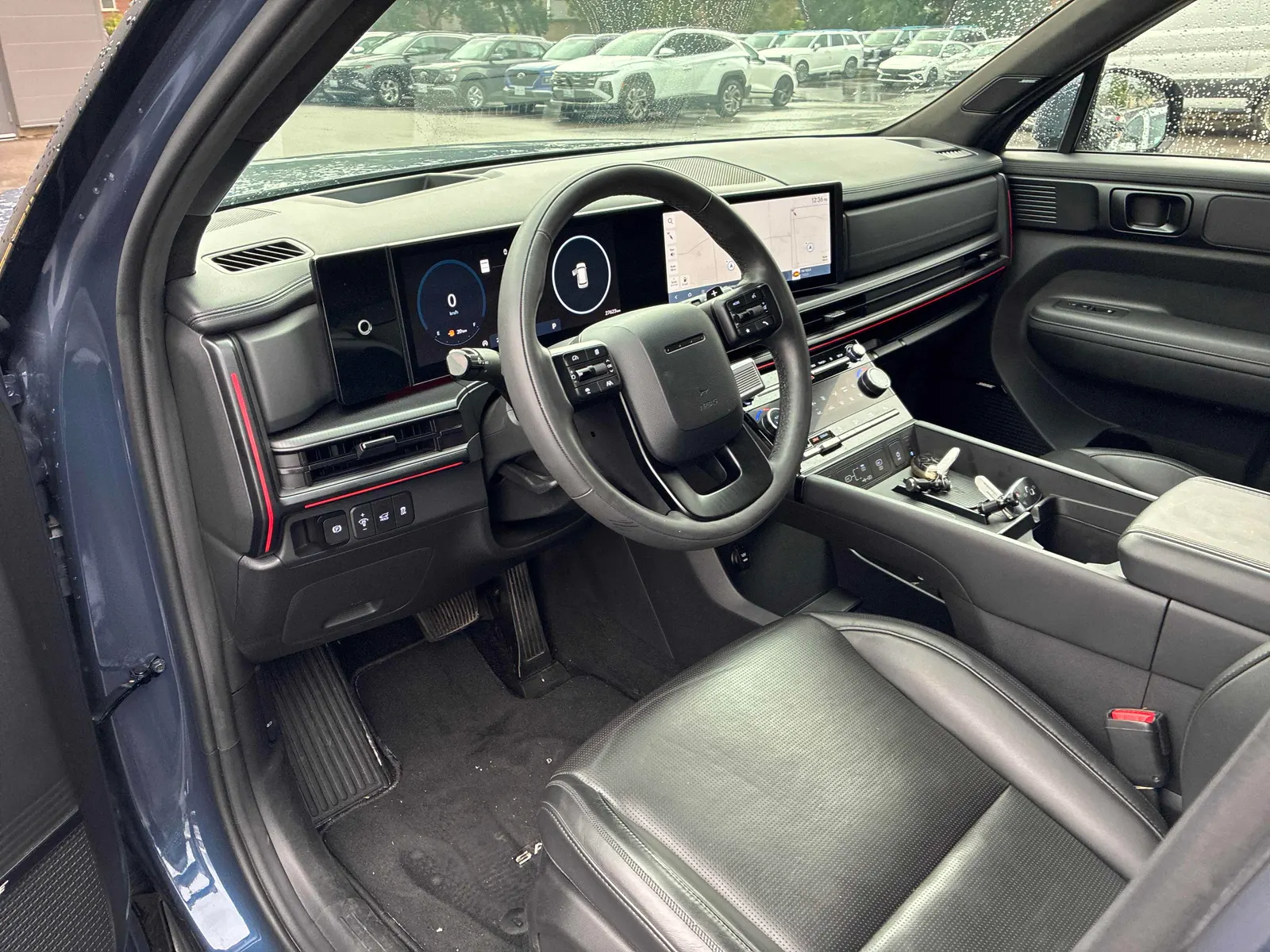 Interior driver side