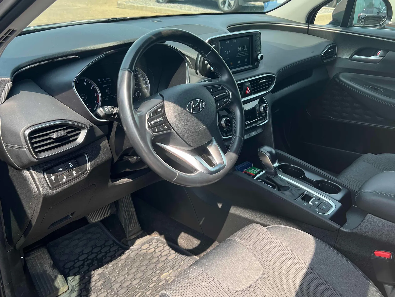 Interior driver side