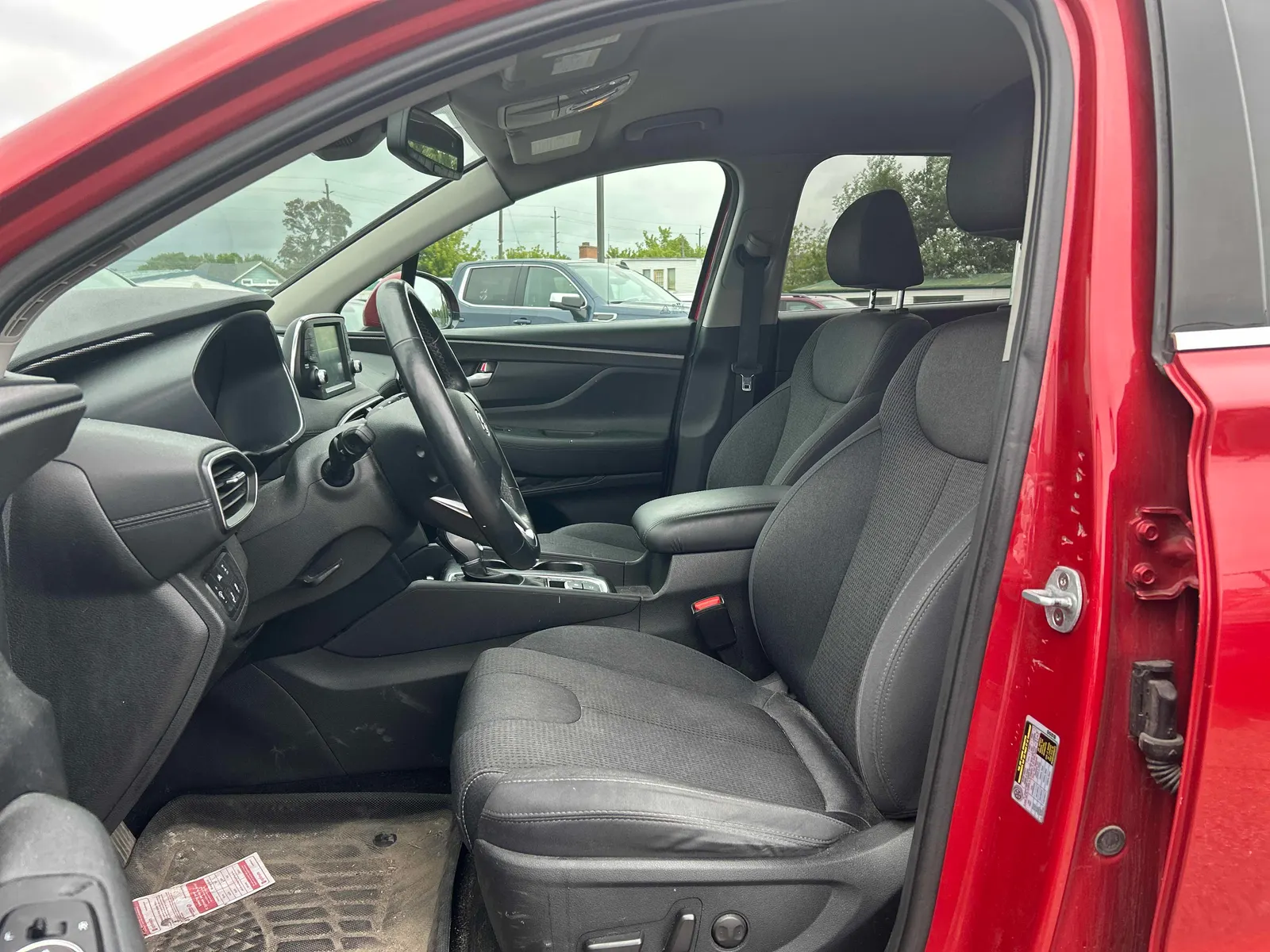 Interior driver side