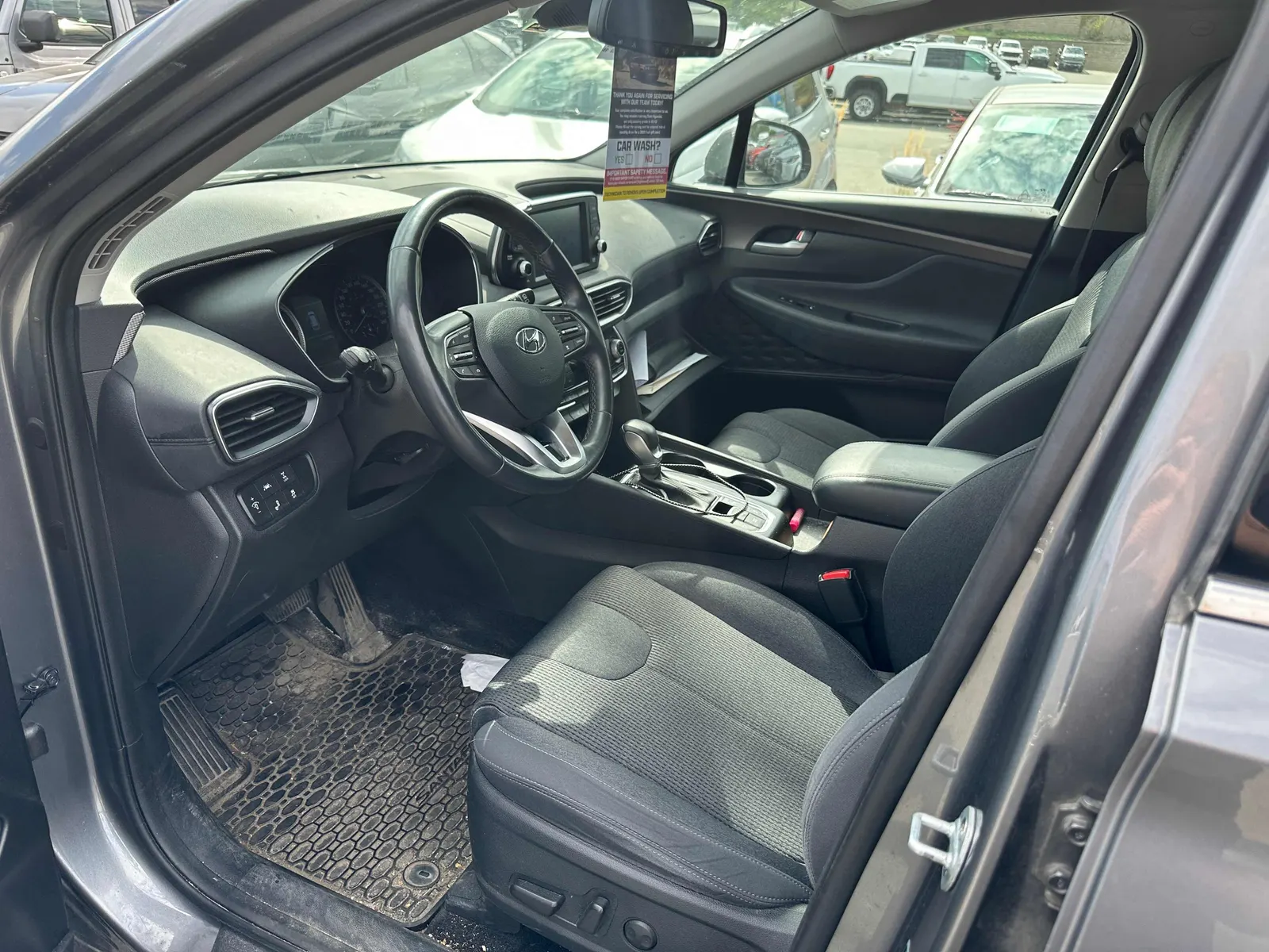 Interior driver side