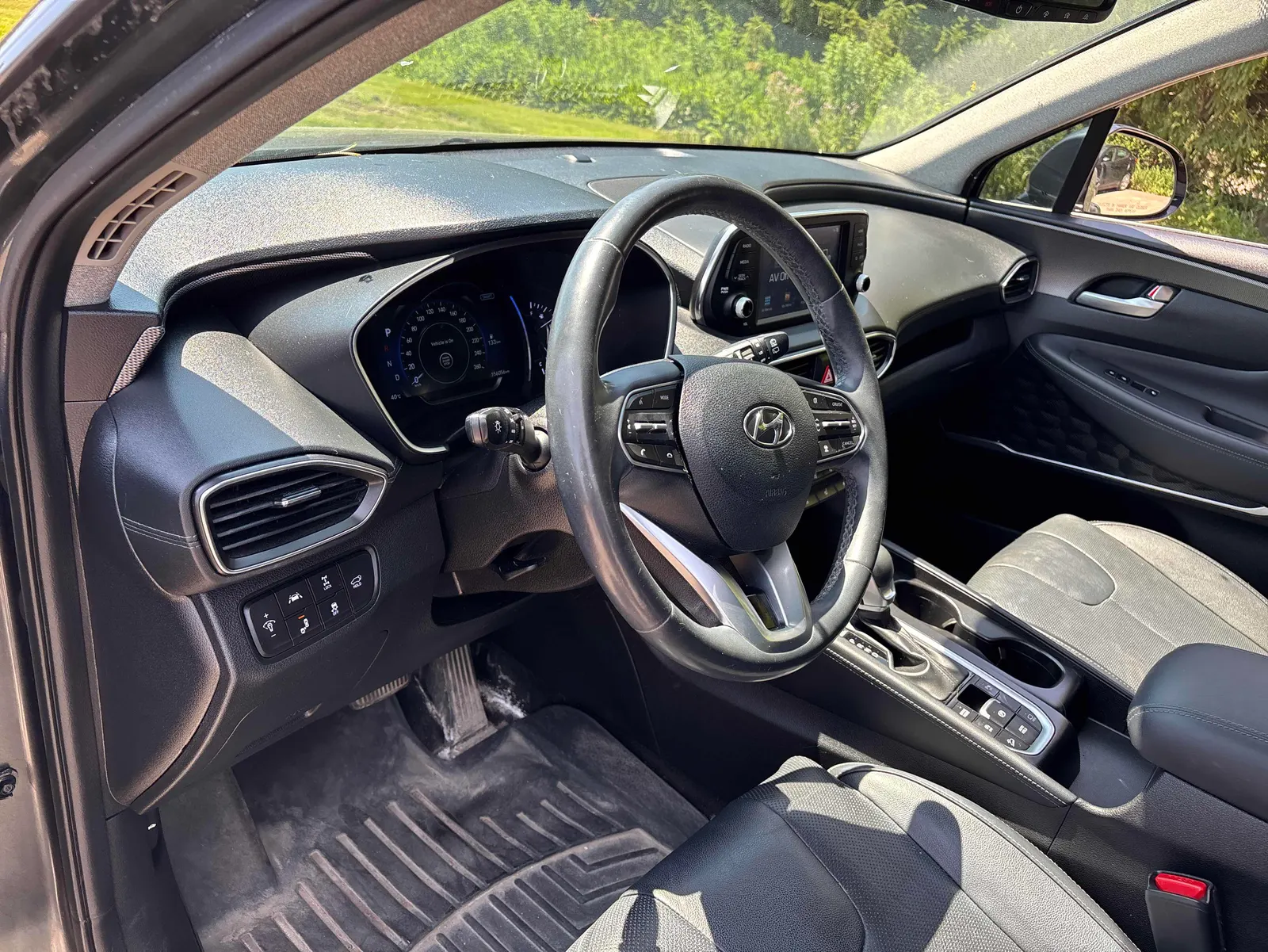 Interior driver side