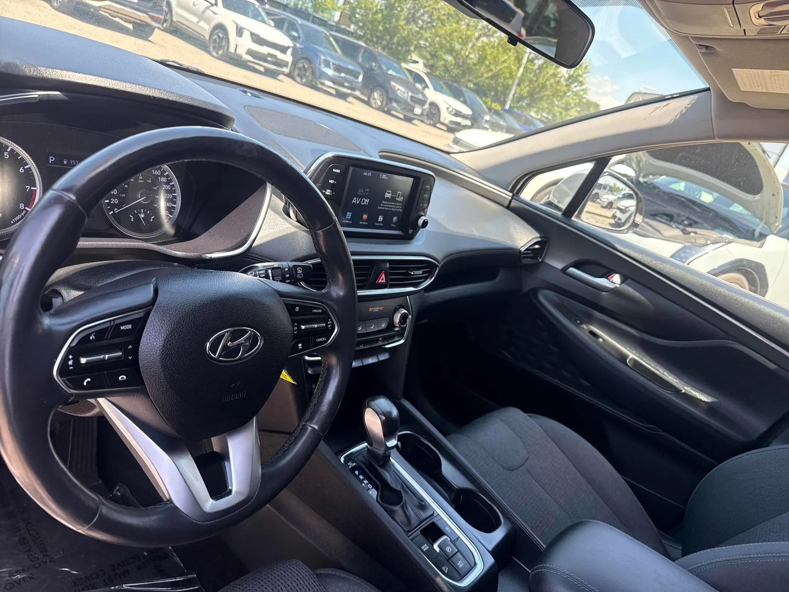 Interior driver side