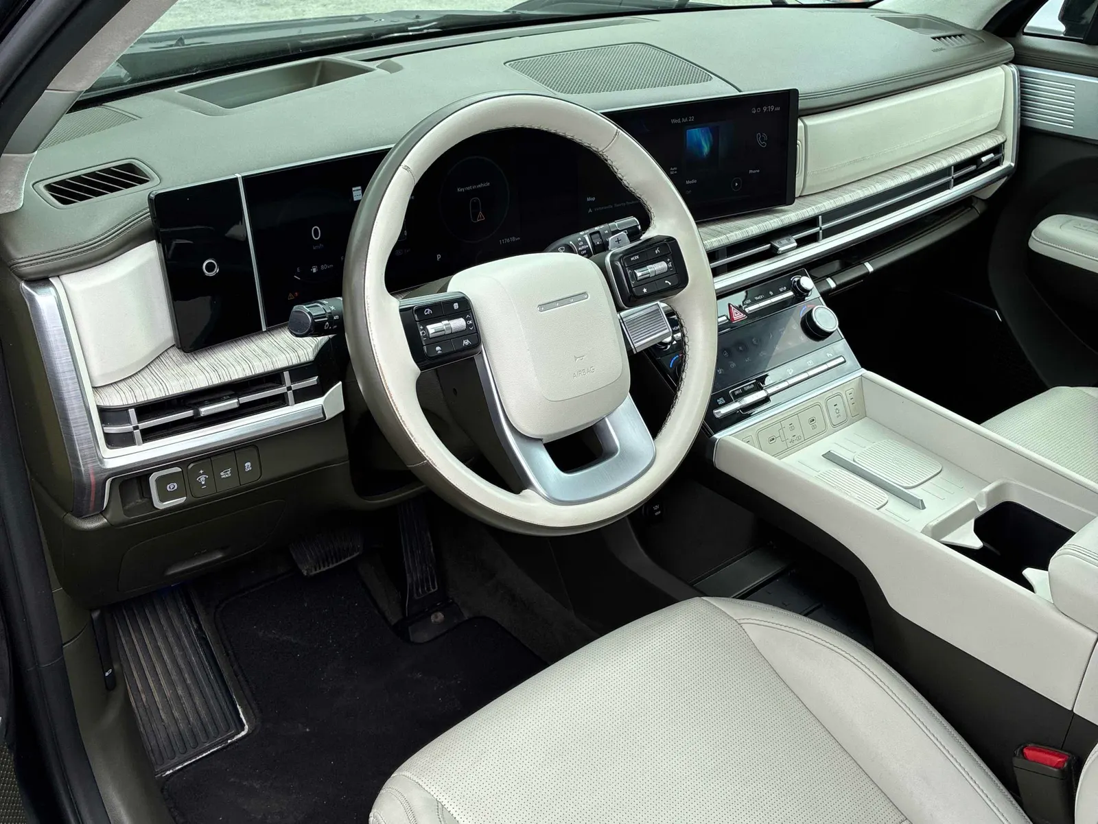 Interior driver side