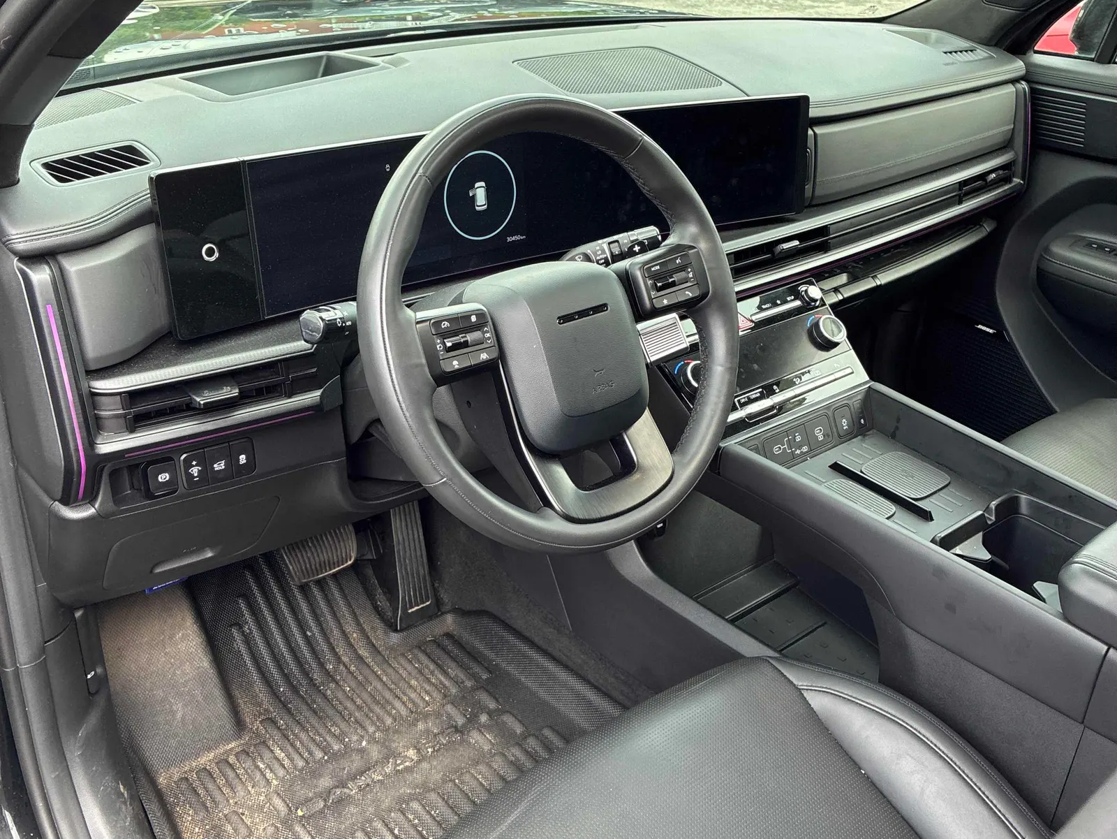 Interior driver side