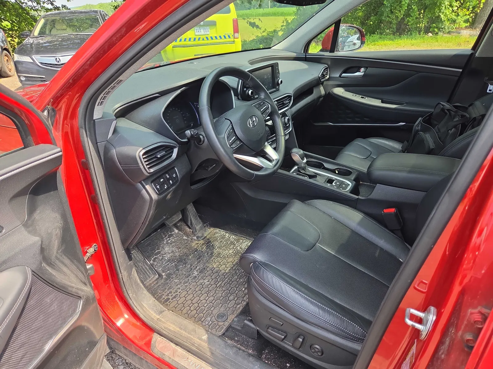 Interior driver side