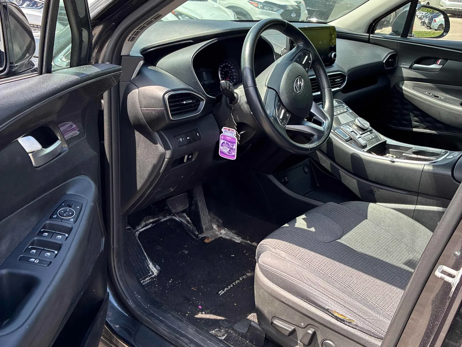 Interior driver side