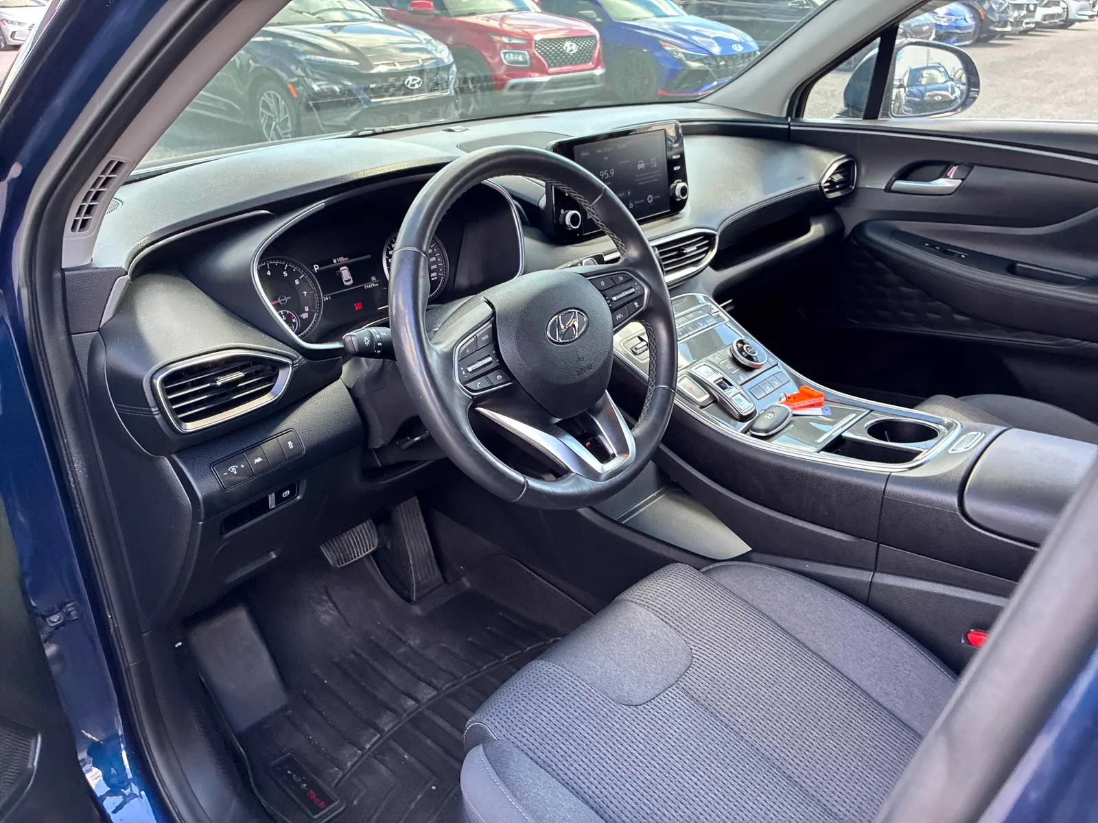 Interior driver side