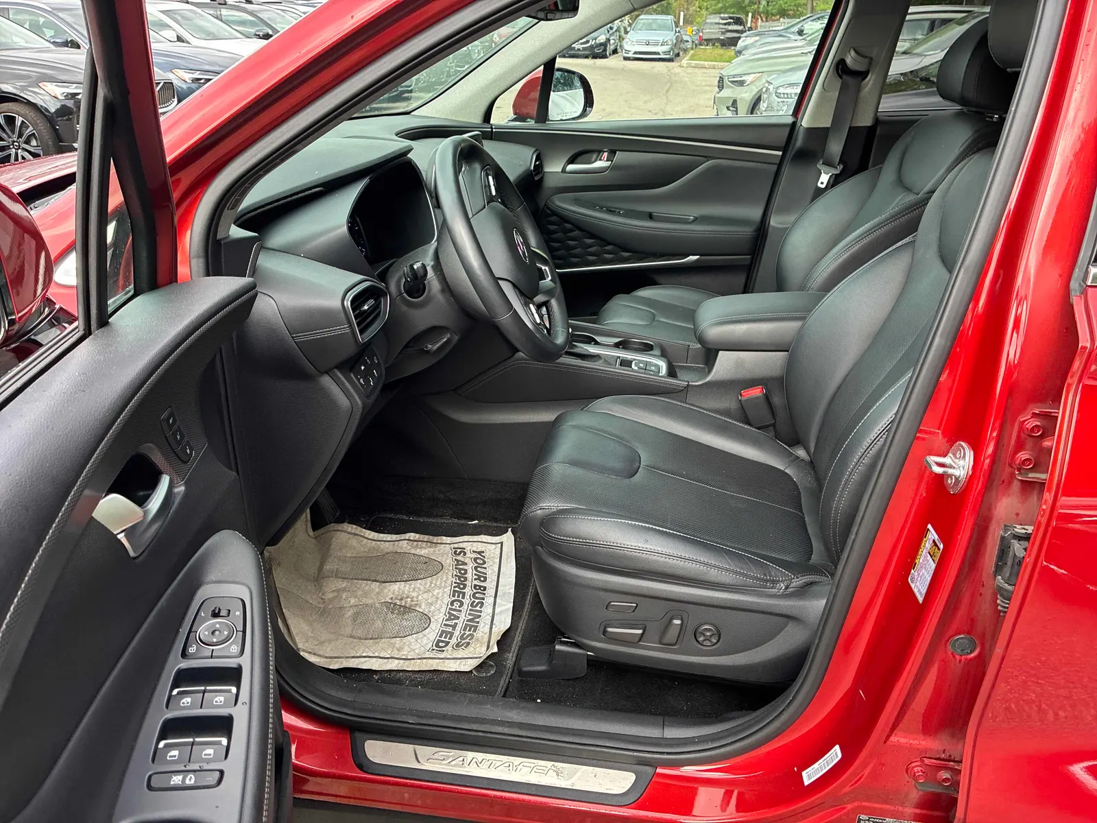 Interior driver side