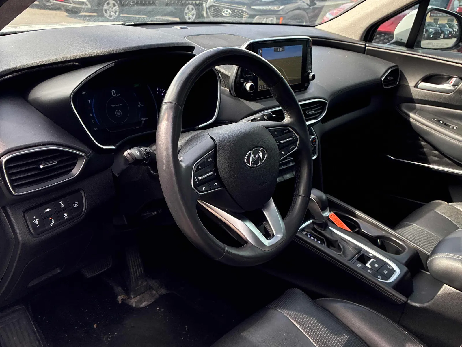 Interior driver side
