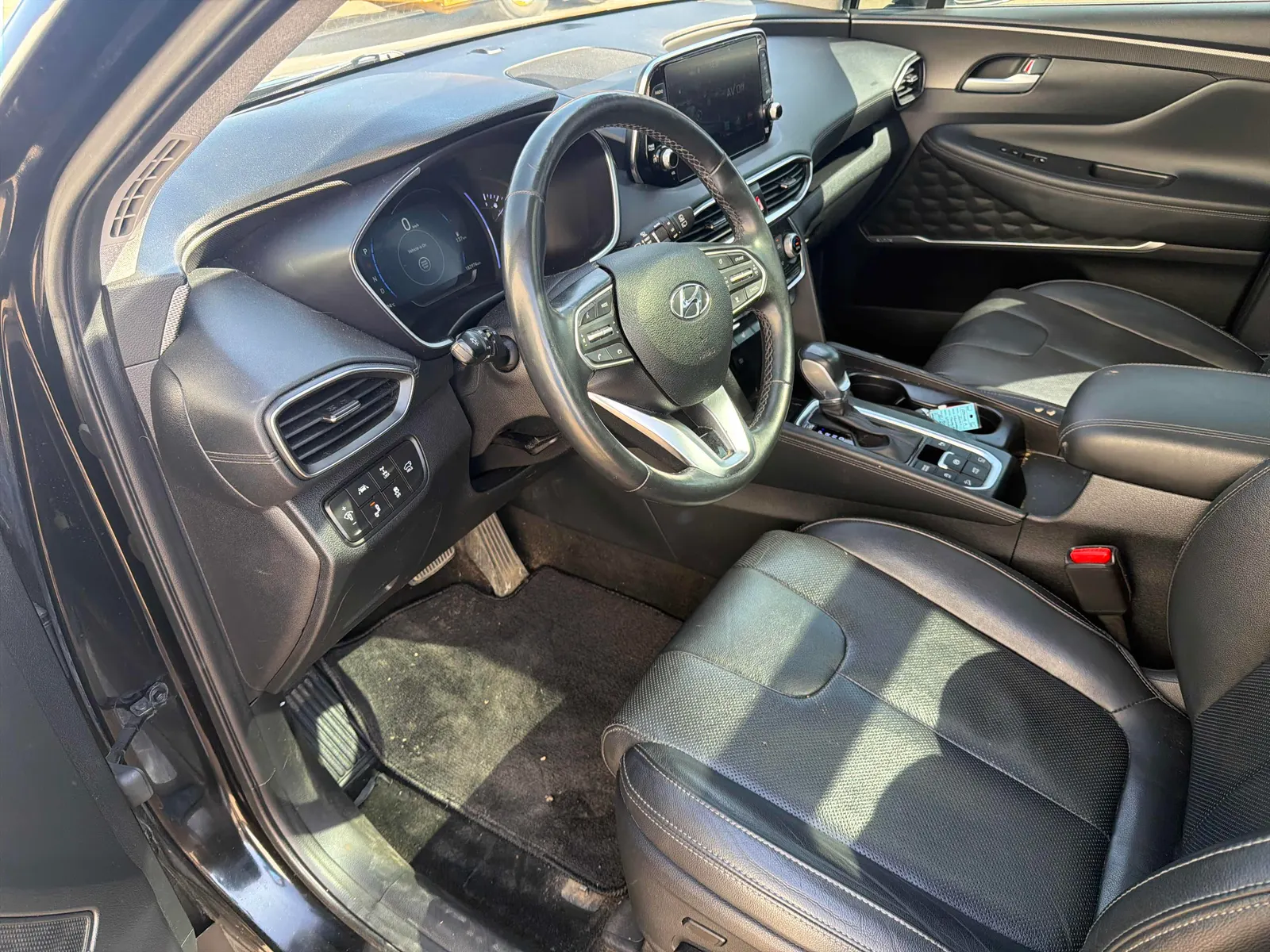 Interior driver side