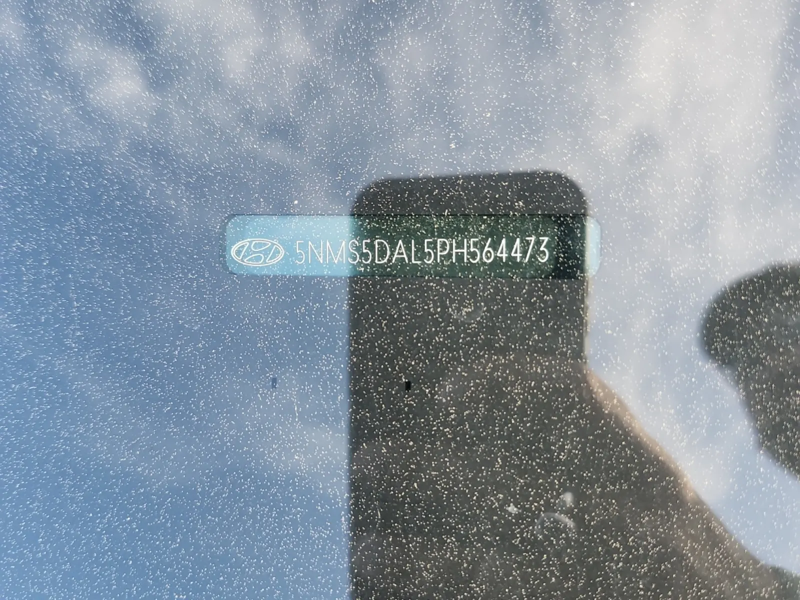 Dash VIN Plate Photo