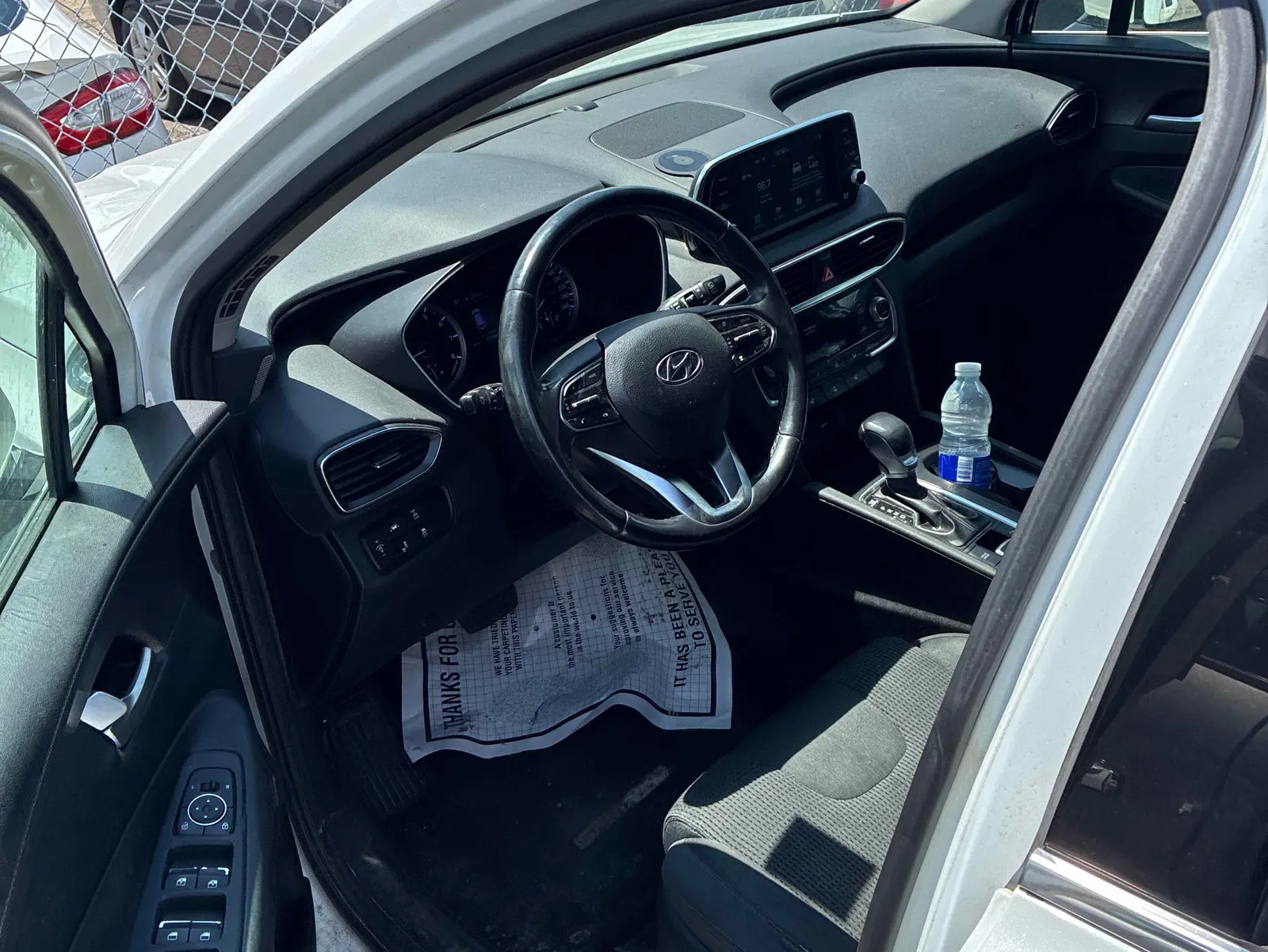Interior driver side