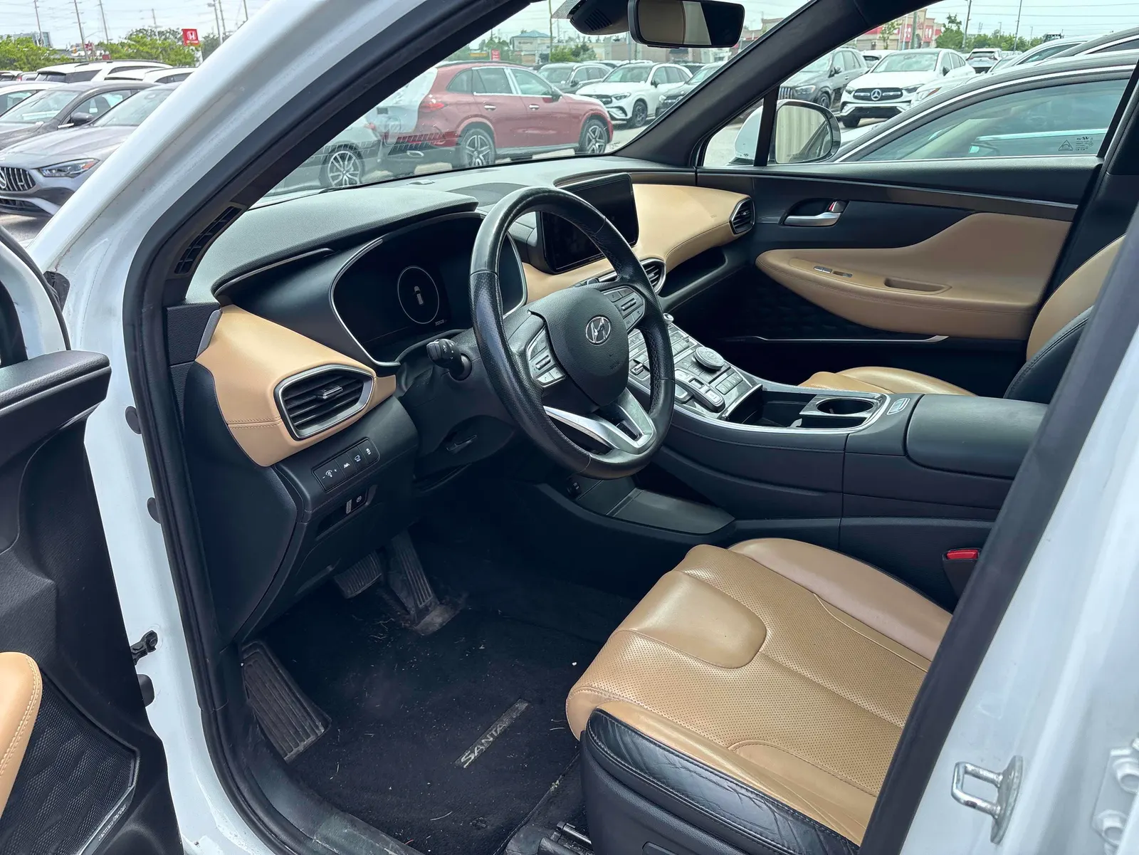 Interior driver side