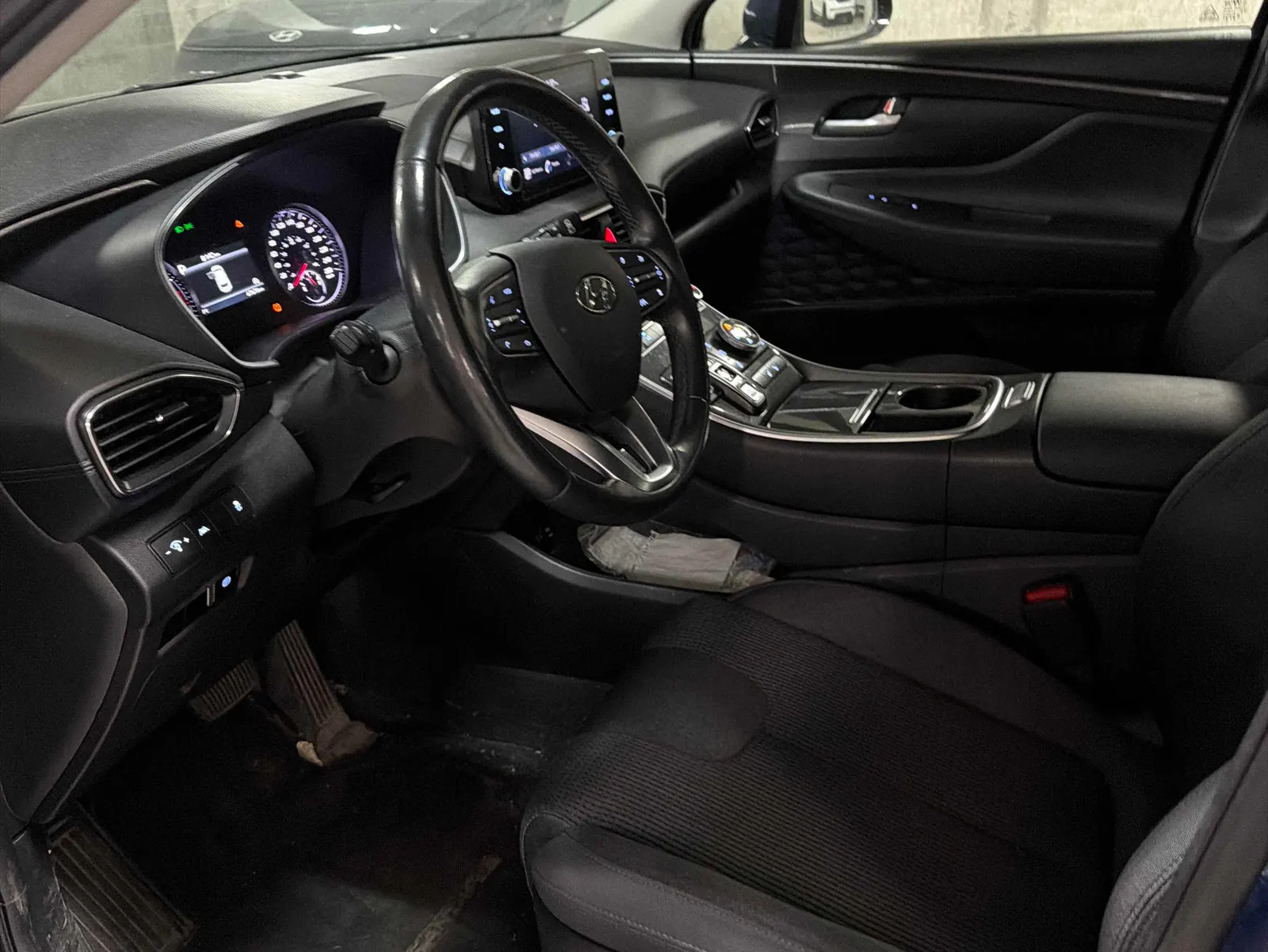 Interior driver side