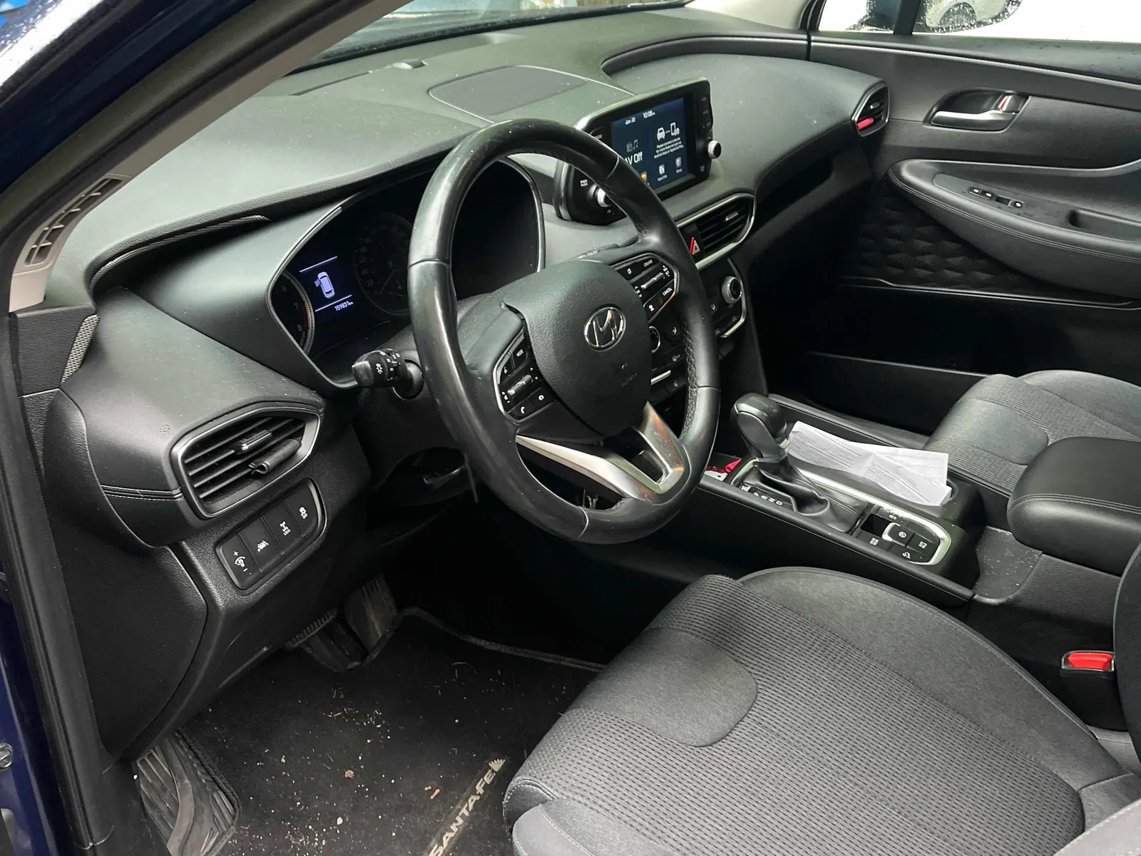 Interior driver side