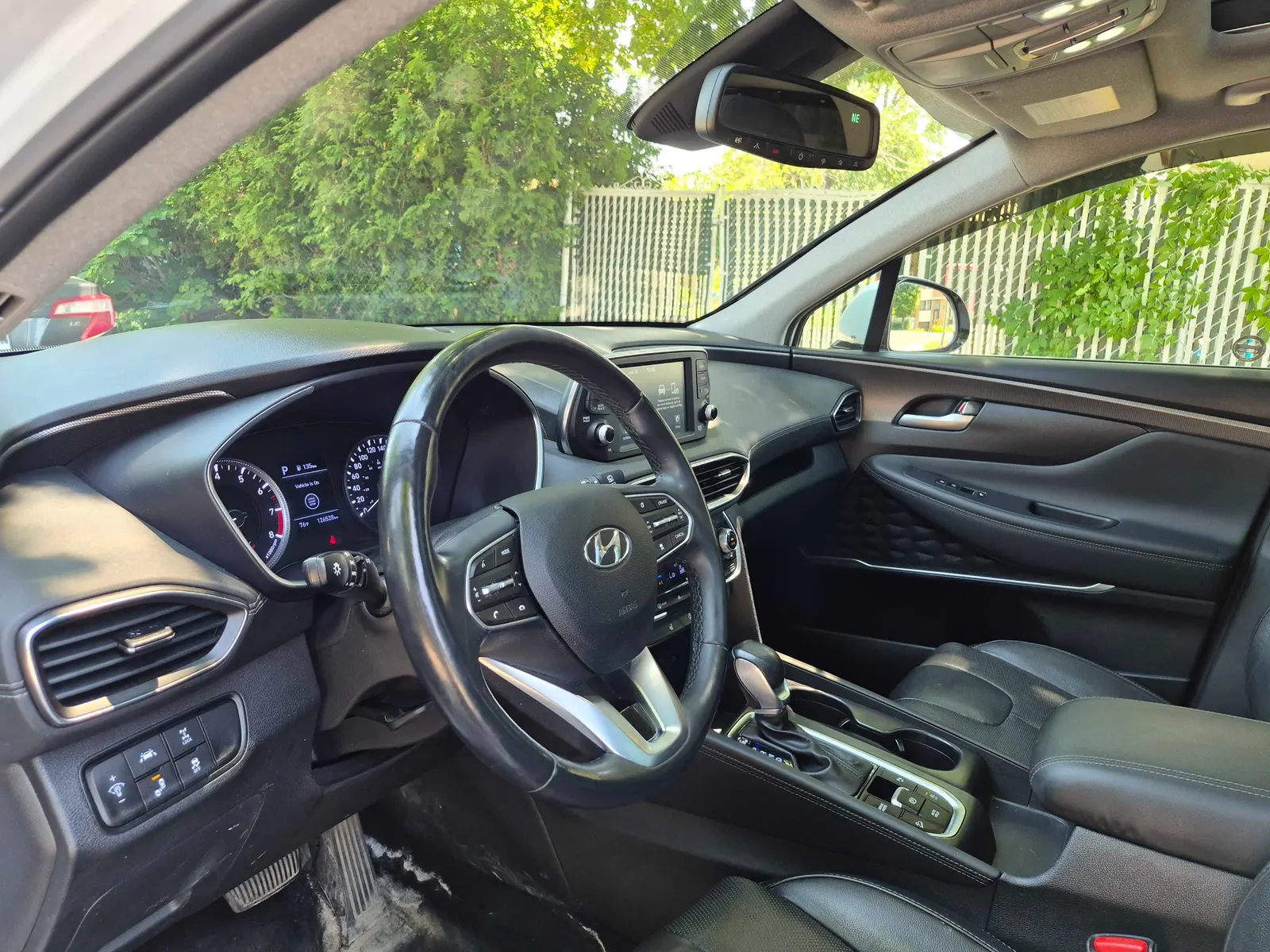 Interior driver side