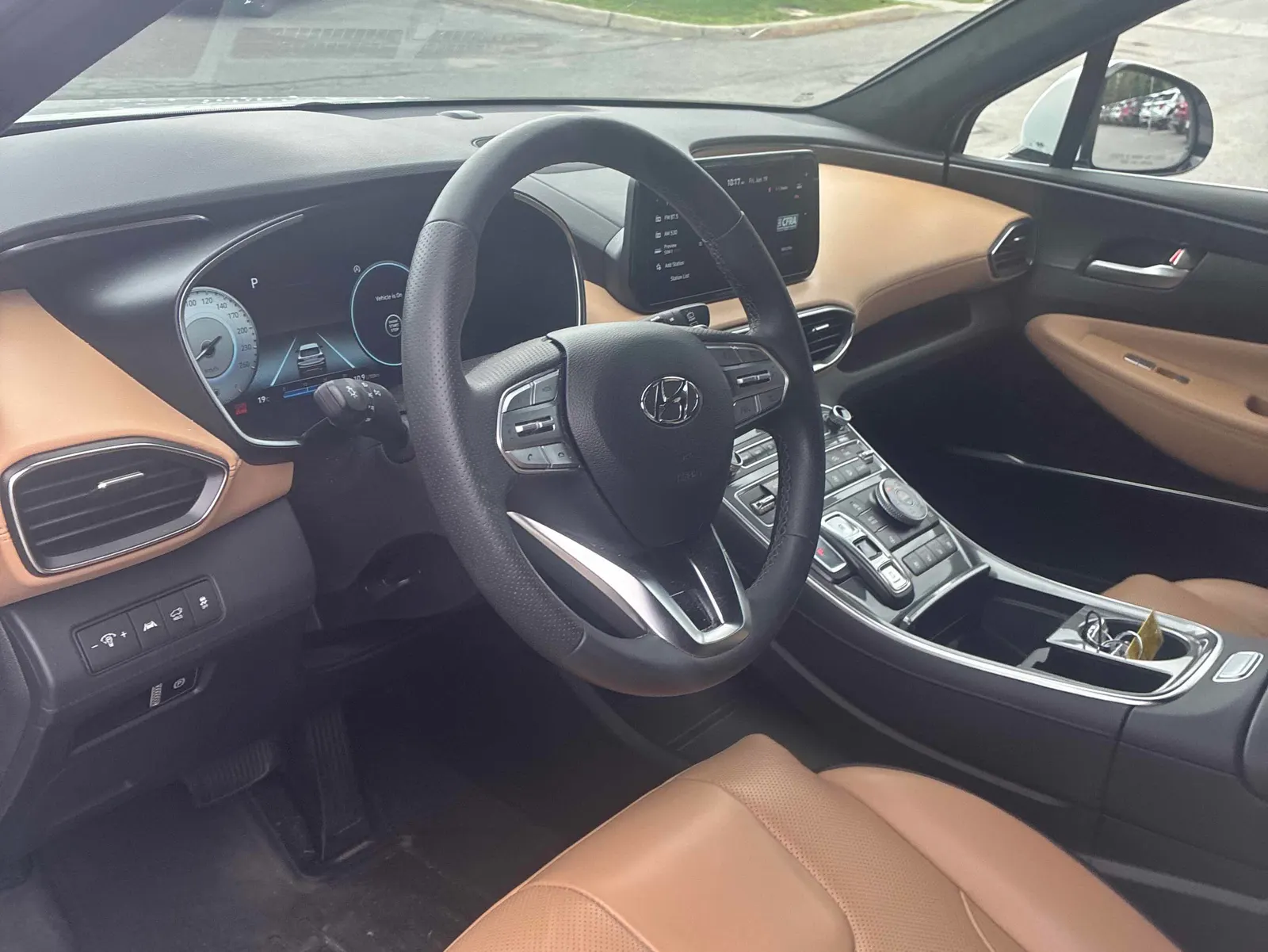 Interior driver side