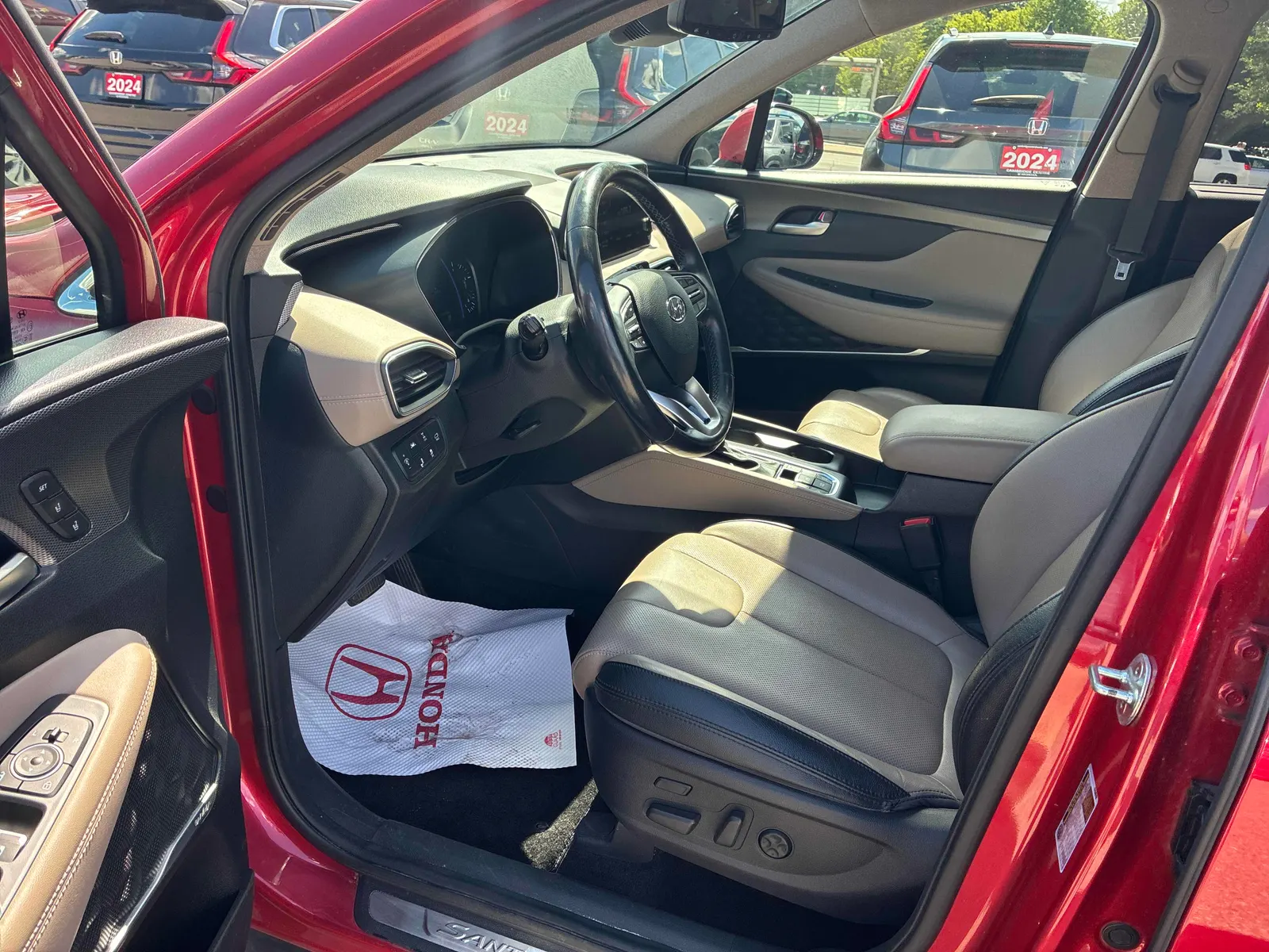 Interior driver side