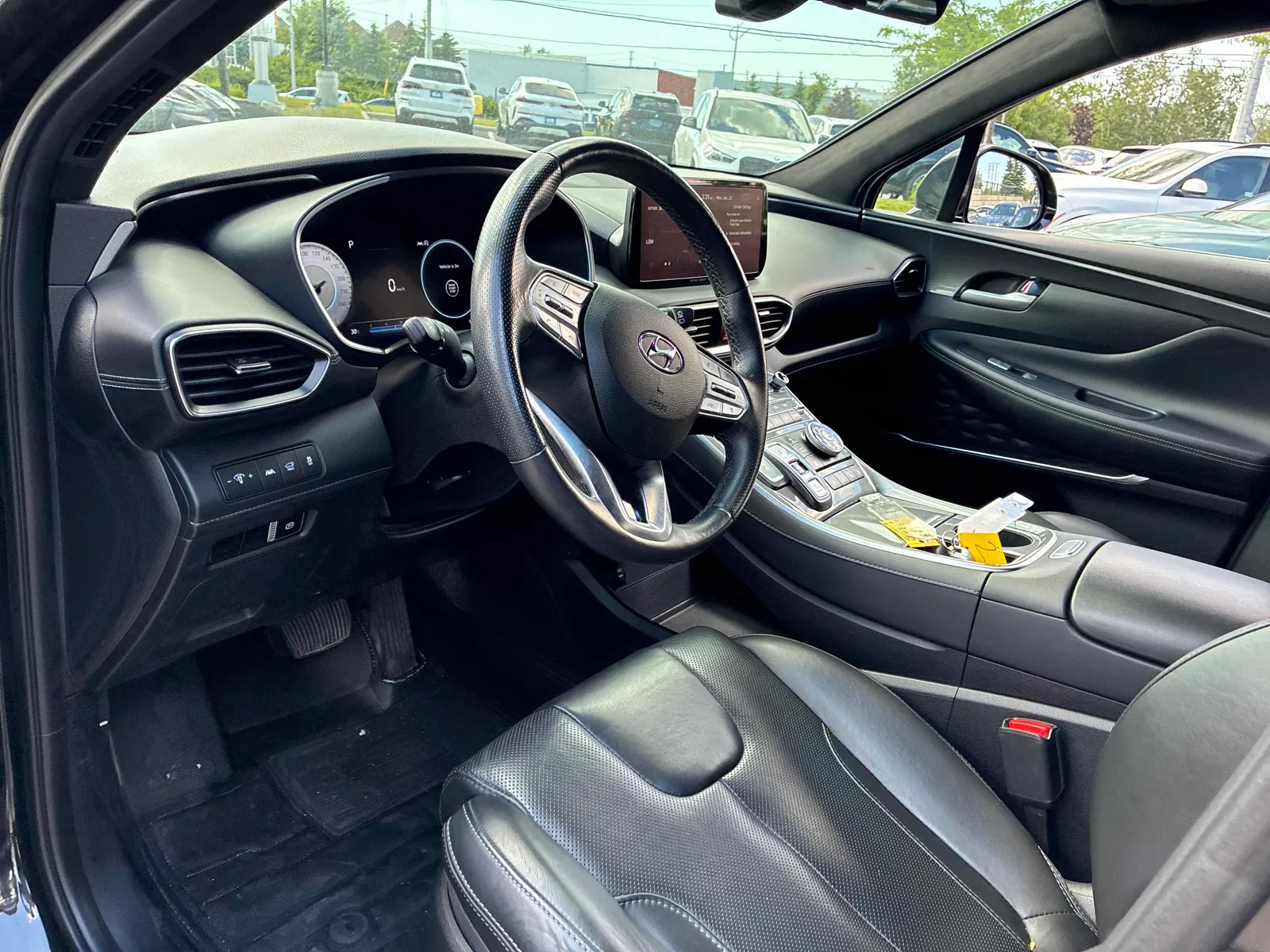 Interior driver side