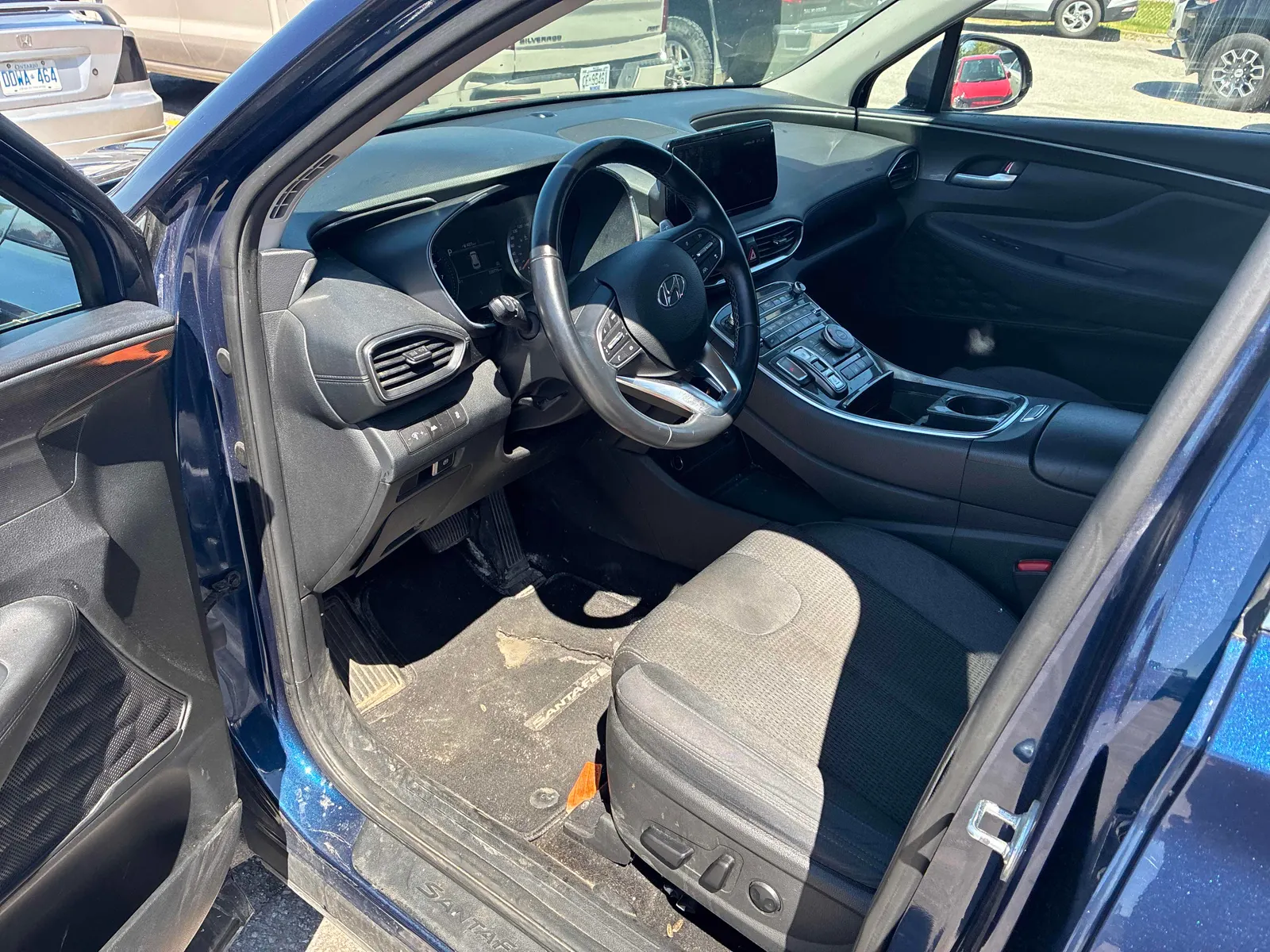 Interior driver side