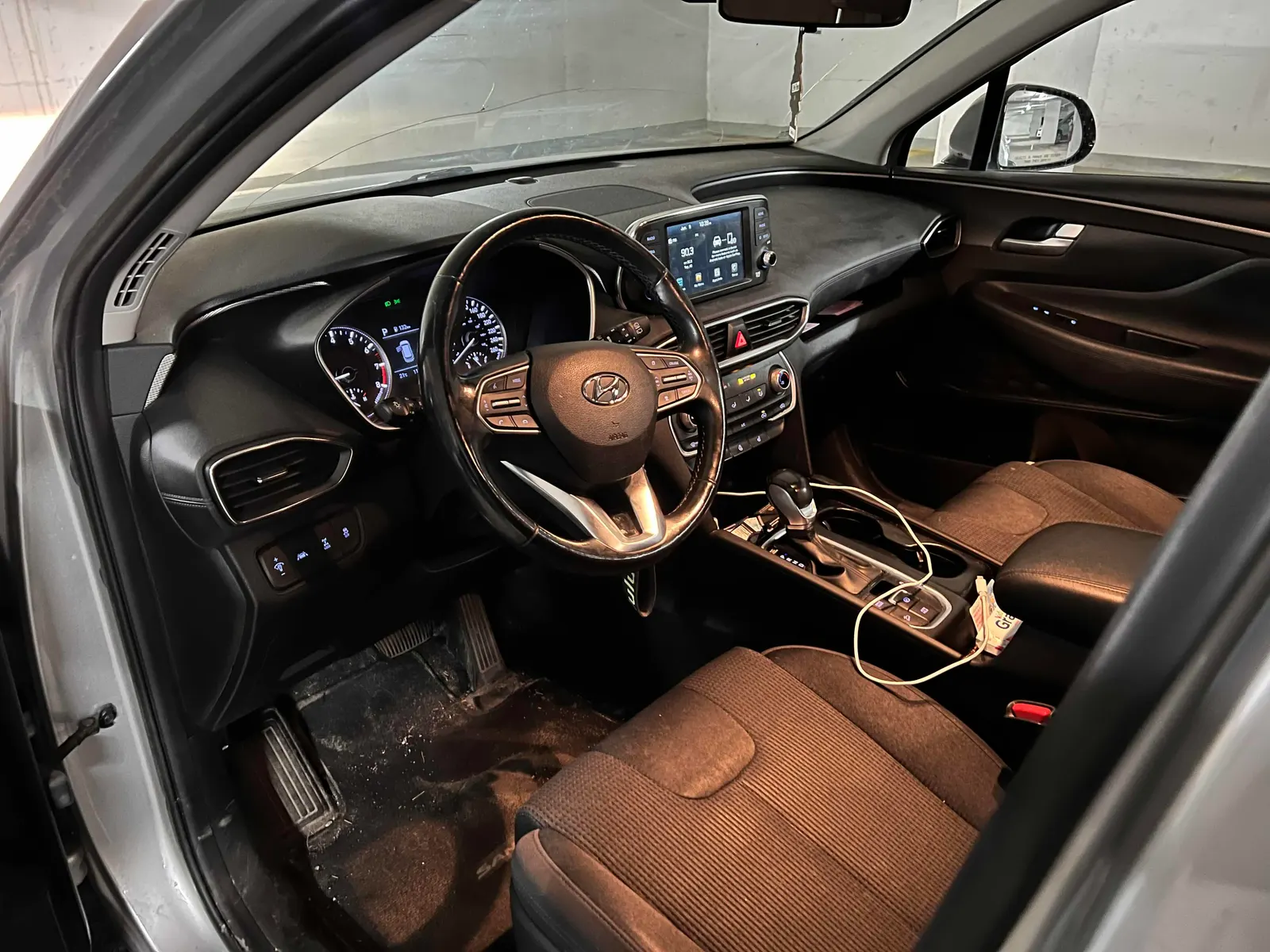 Interior driver side