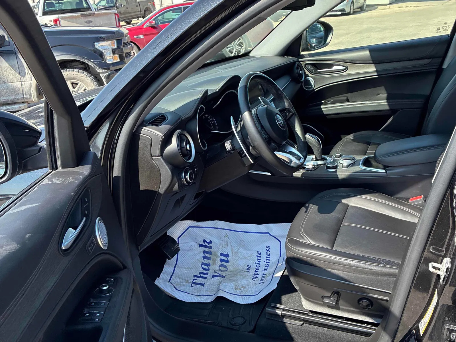 Interior driver side