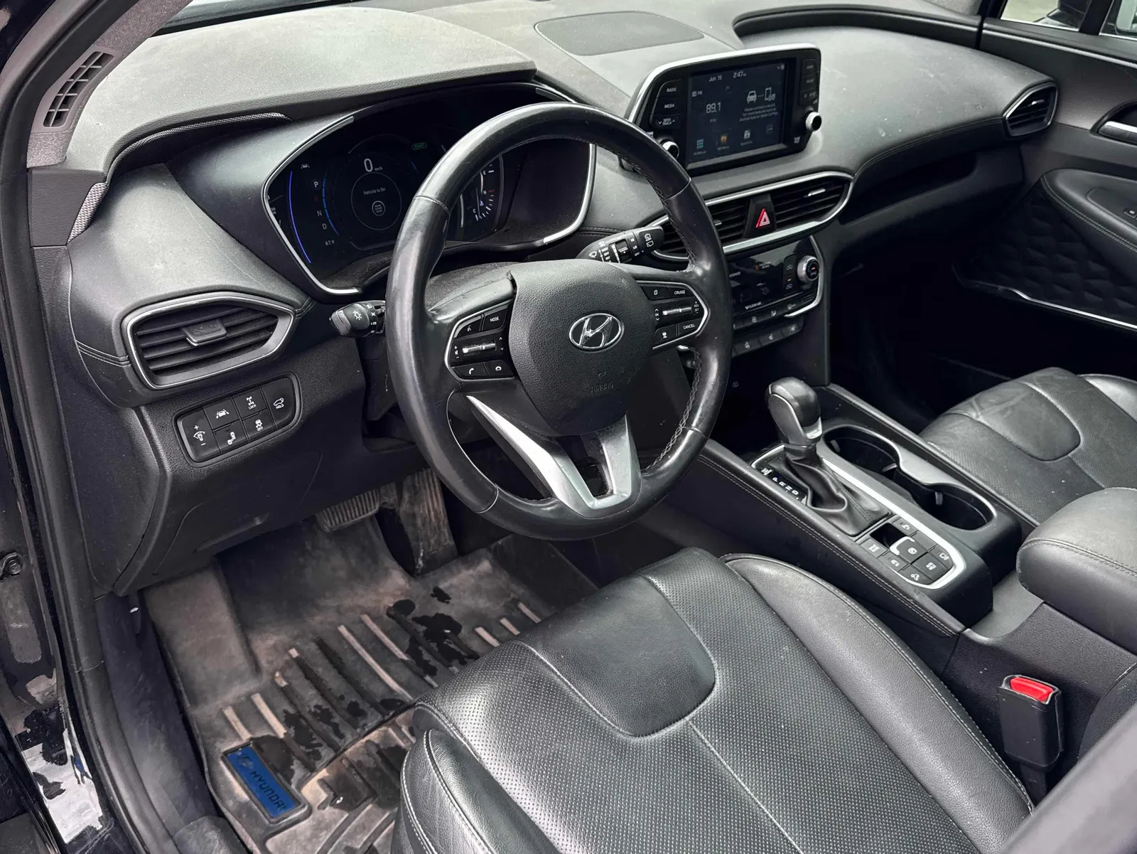 Interior driver side