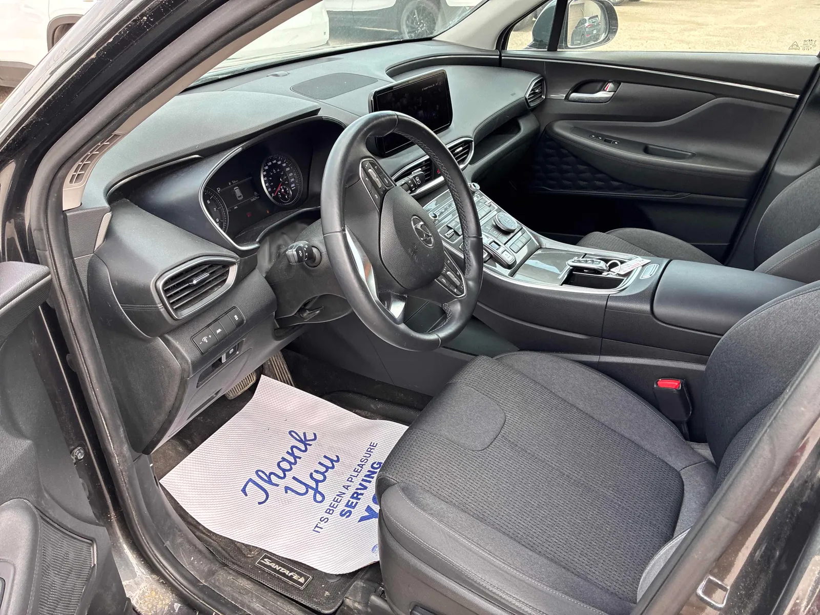 Interior driver side