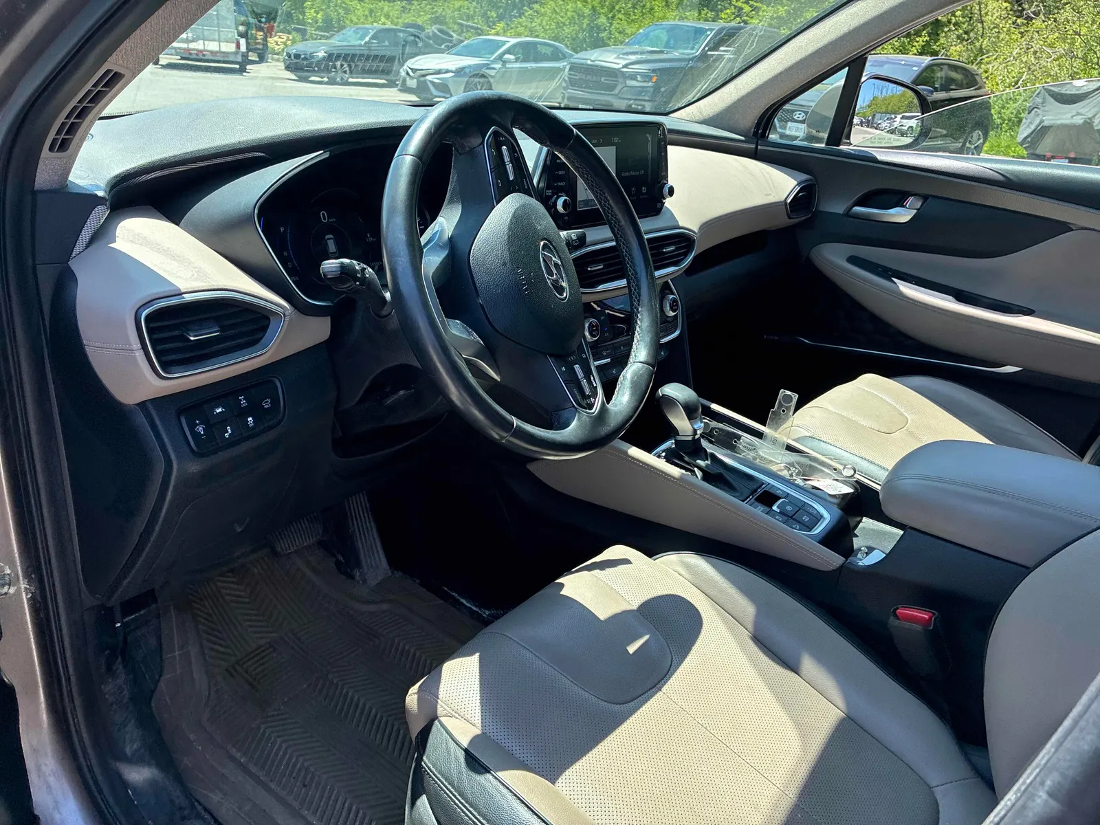 Interior driver side
