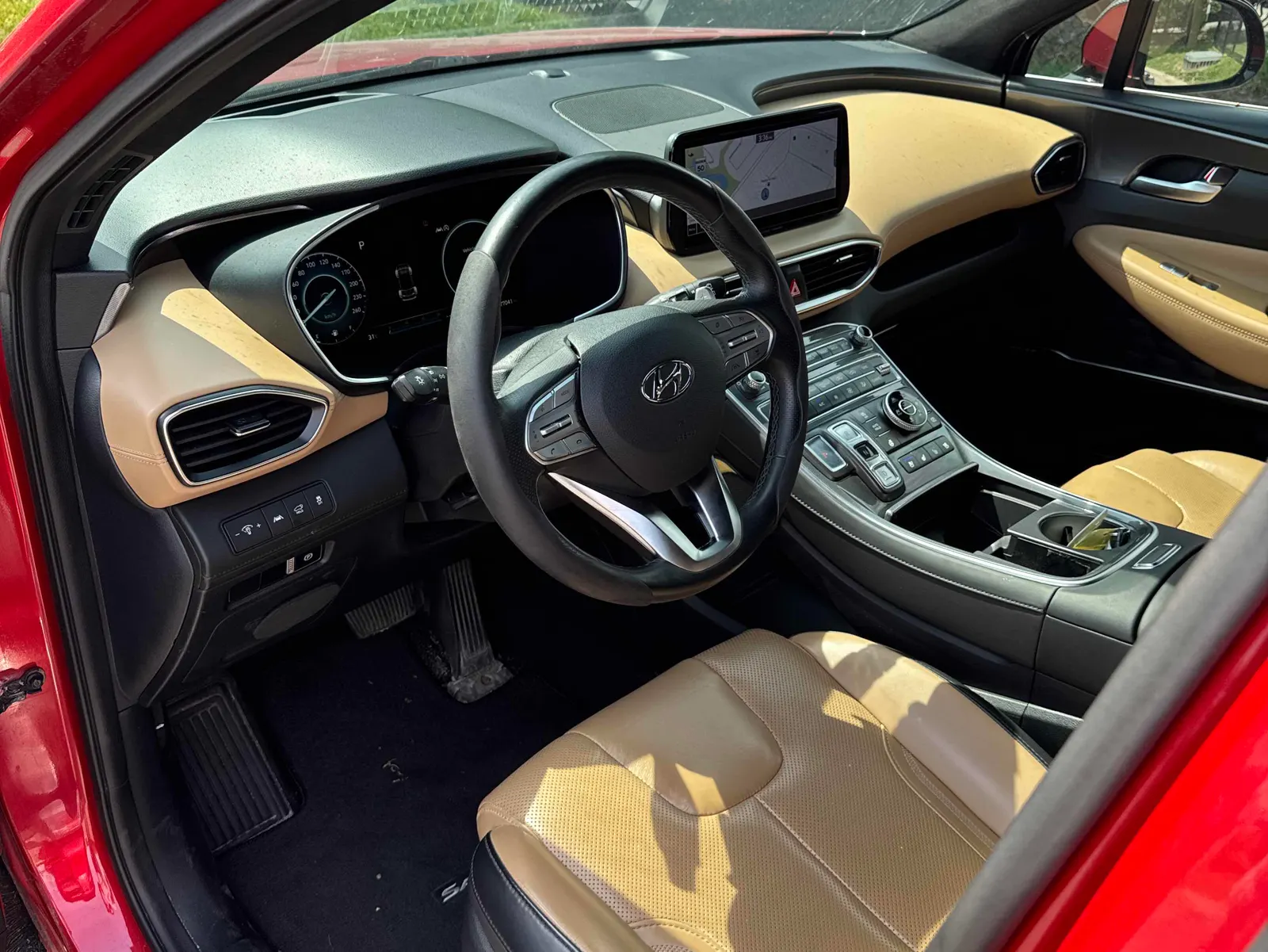 Interior driver side