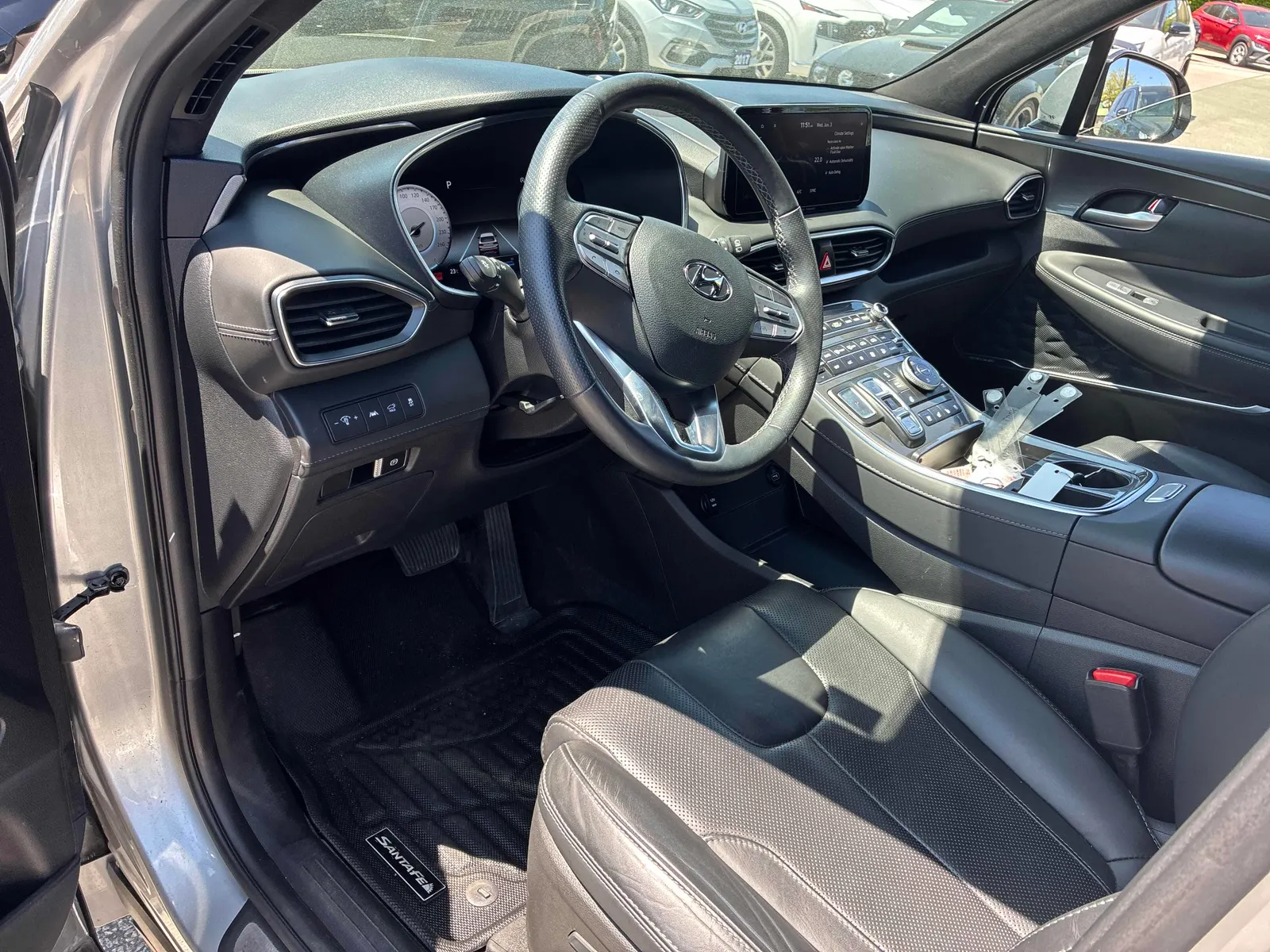 Interior driver side