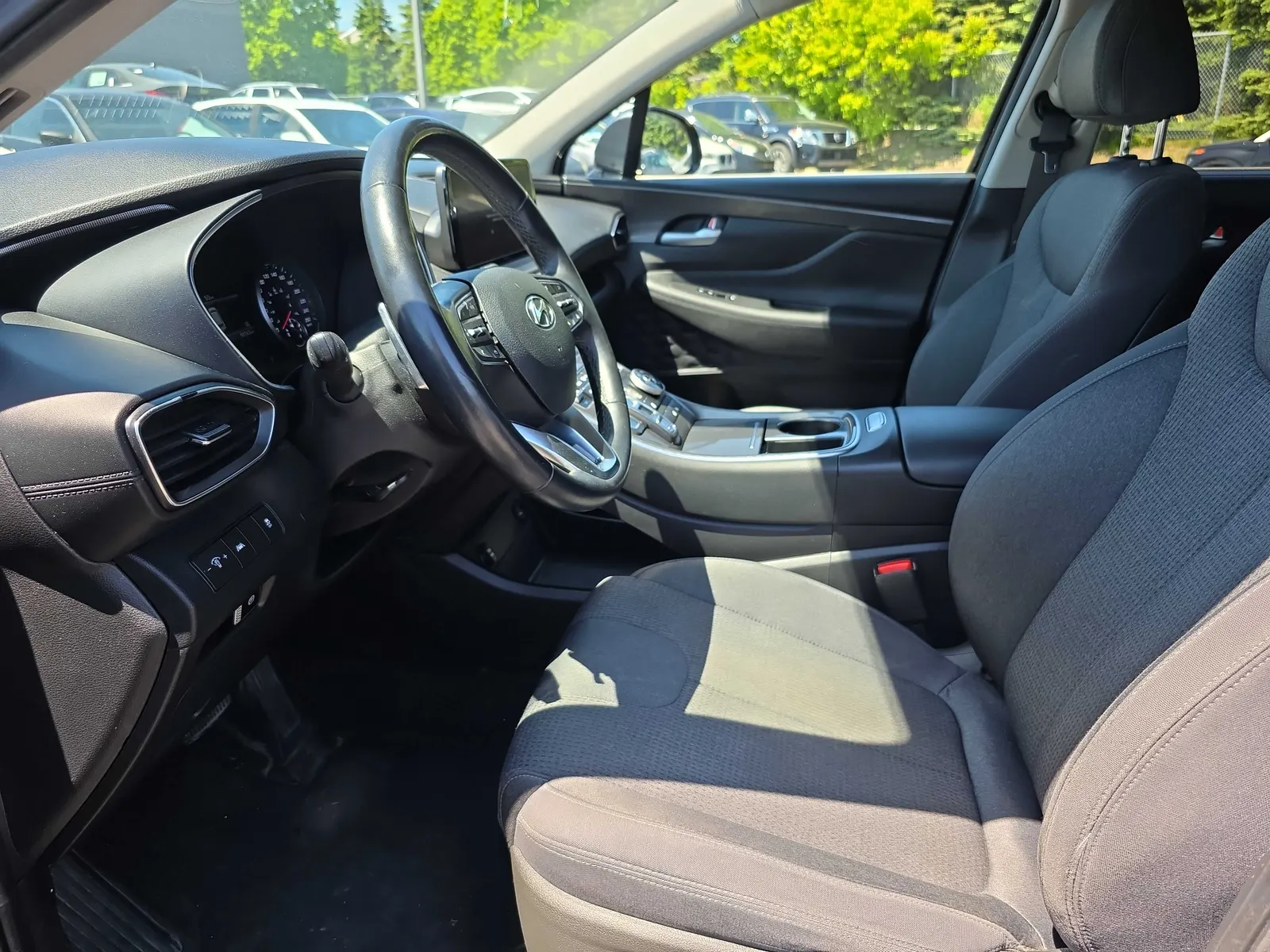 Interior driver side