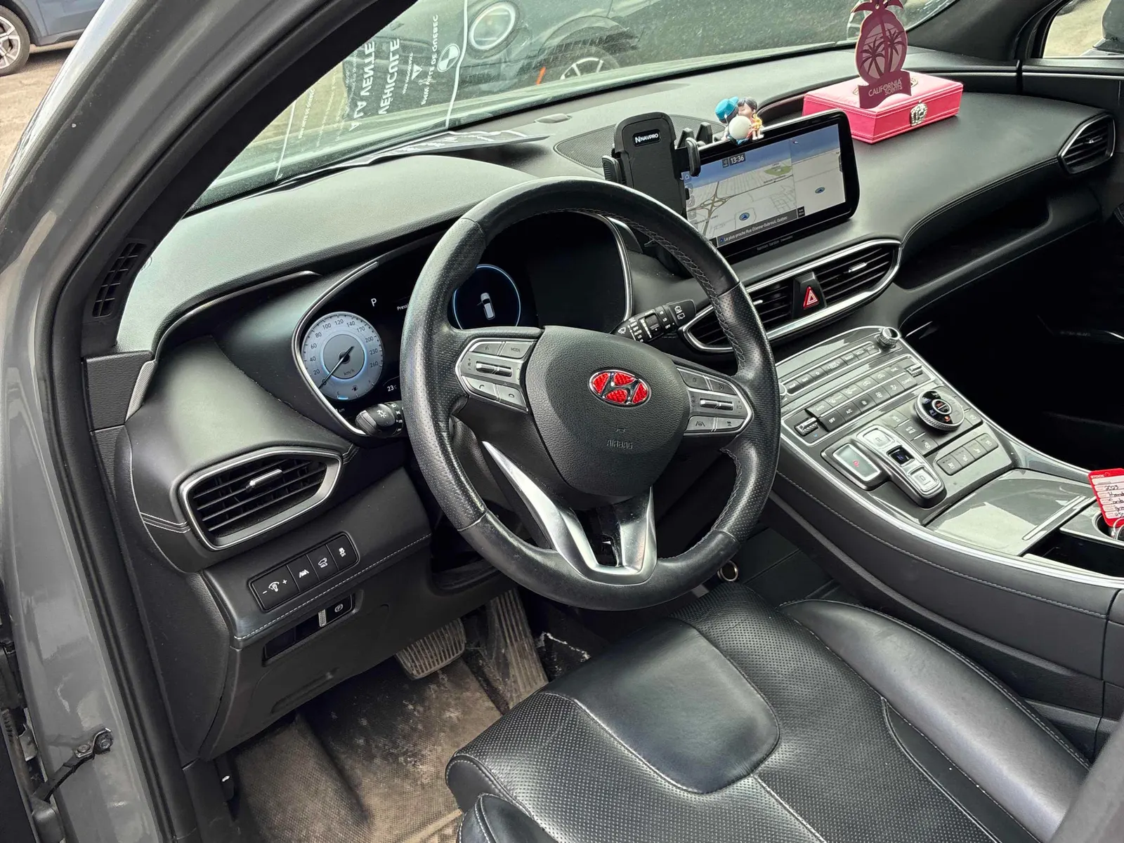 Interior driver side