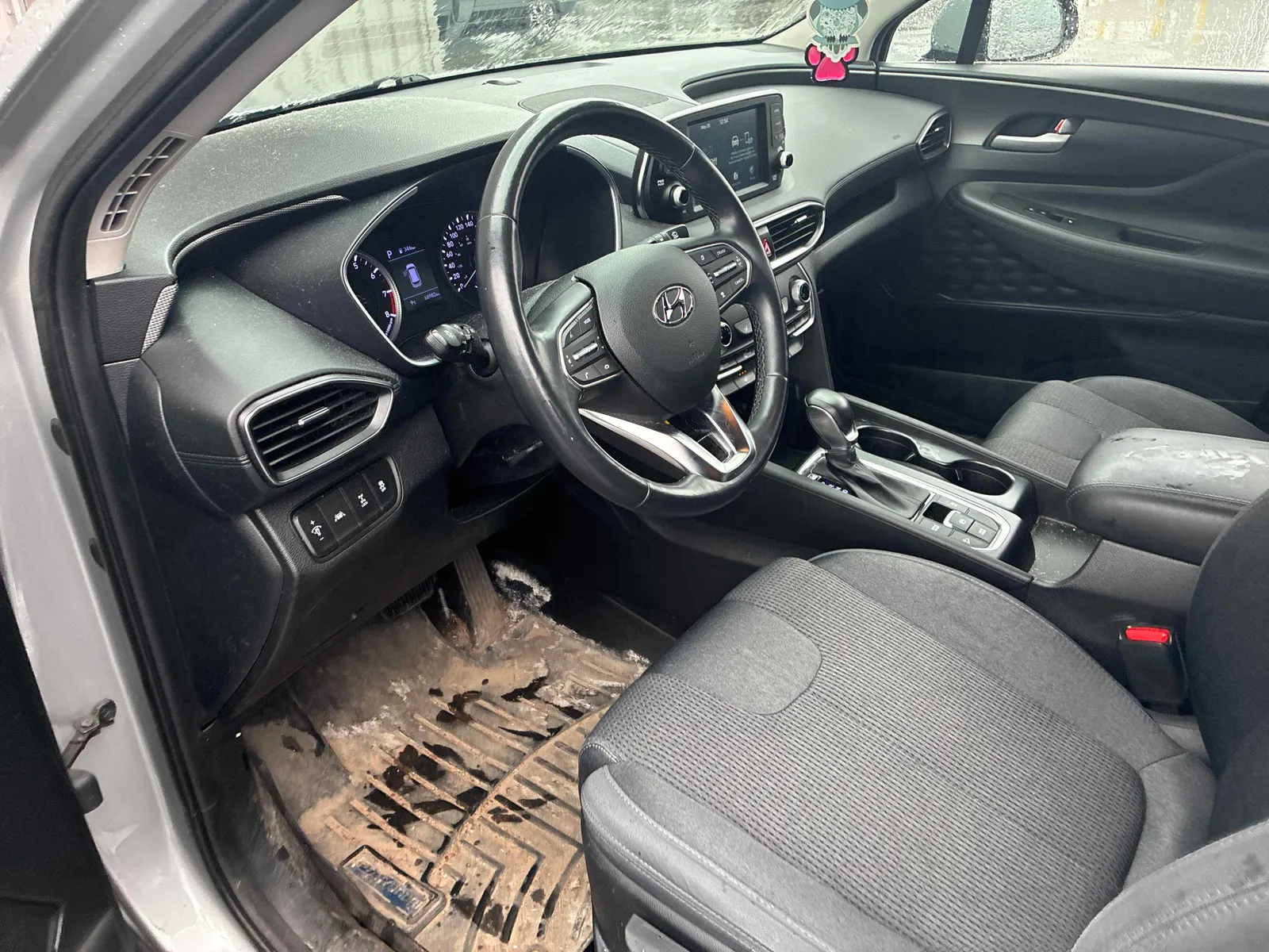 Interior driver side