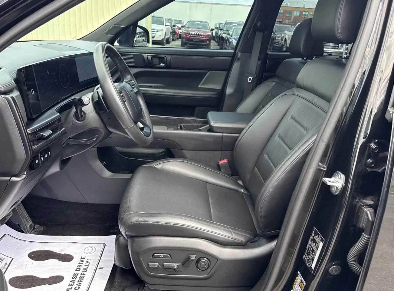 Interior driver side
