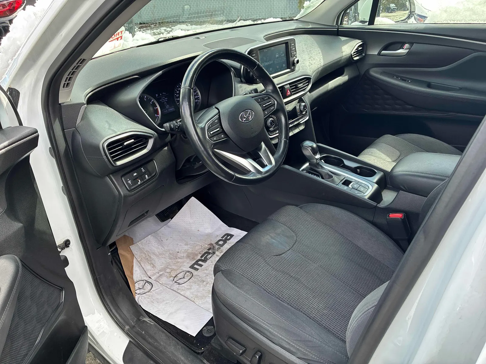 Interior driver side