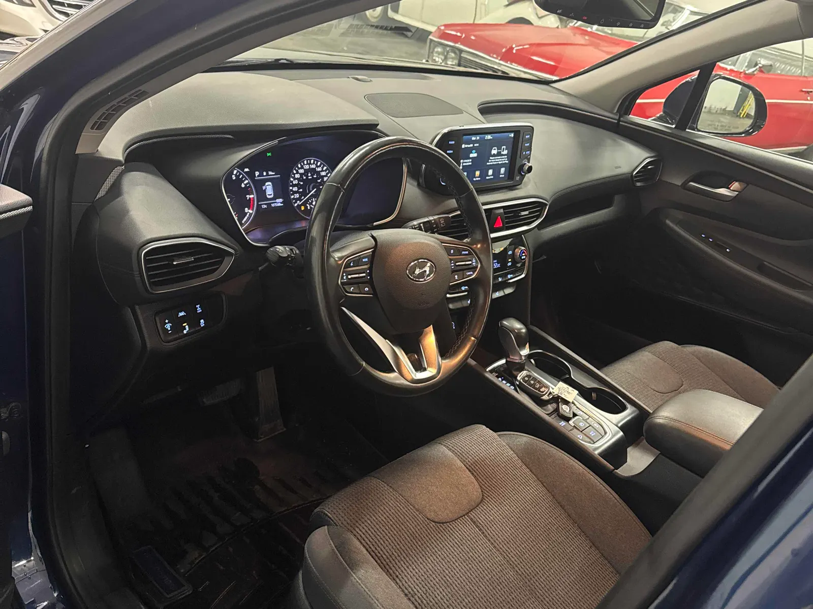 Interior driver side