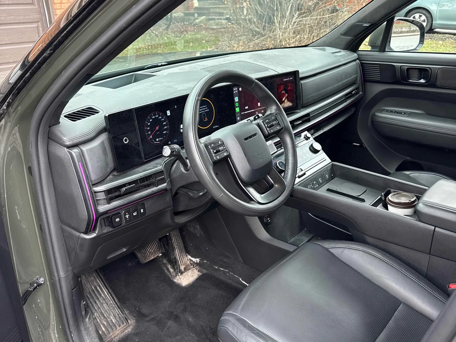 Interior driver side