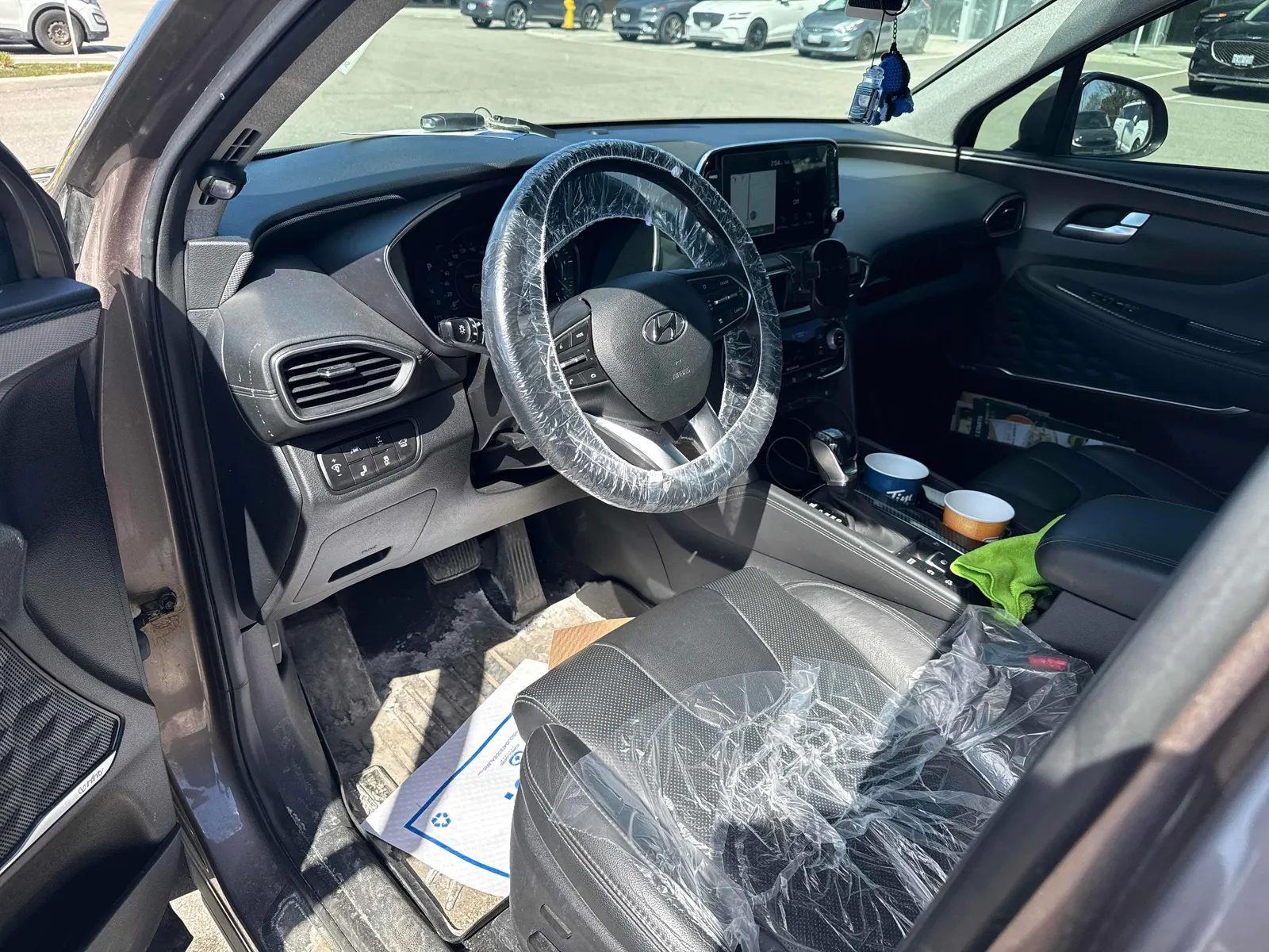 Interior driver side